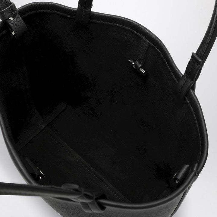 The Row Small Park Shoulder Bag In Black