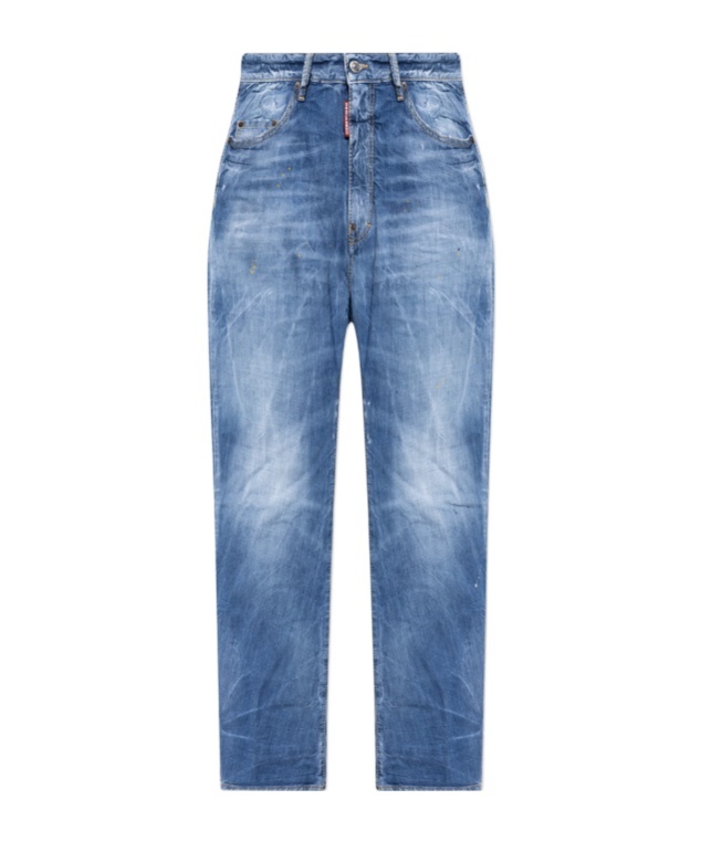 Shop Dsquared2 Straight-leg Jeans In Blue