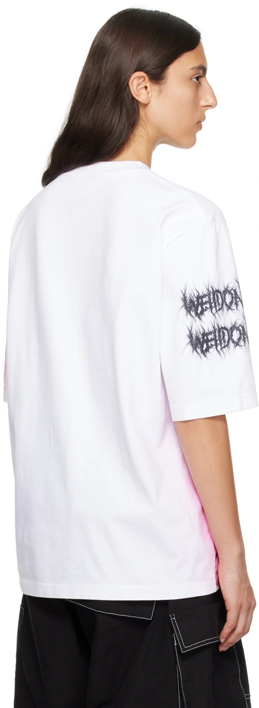 We11 Done Graphic-print Cotton T-shirt In White