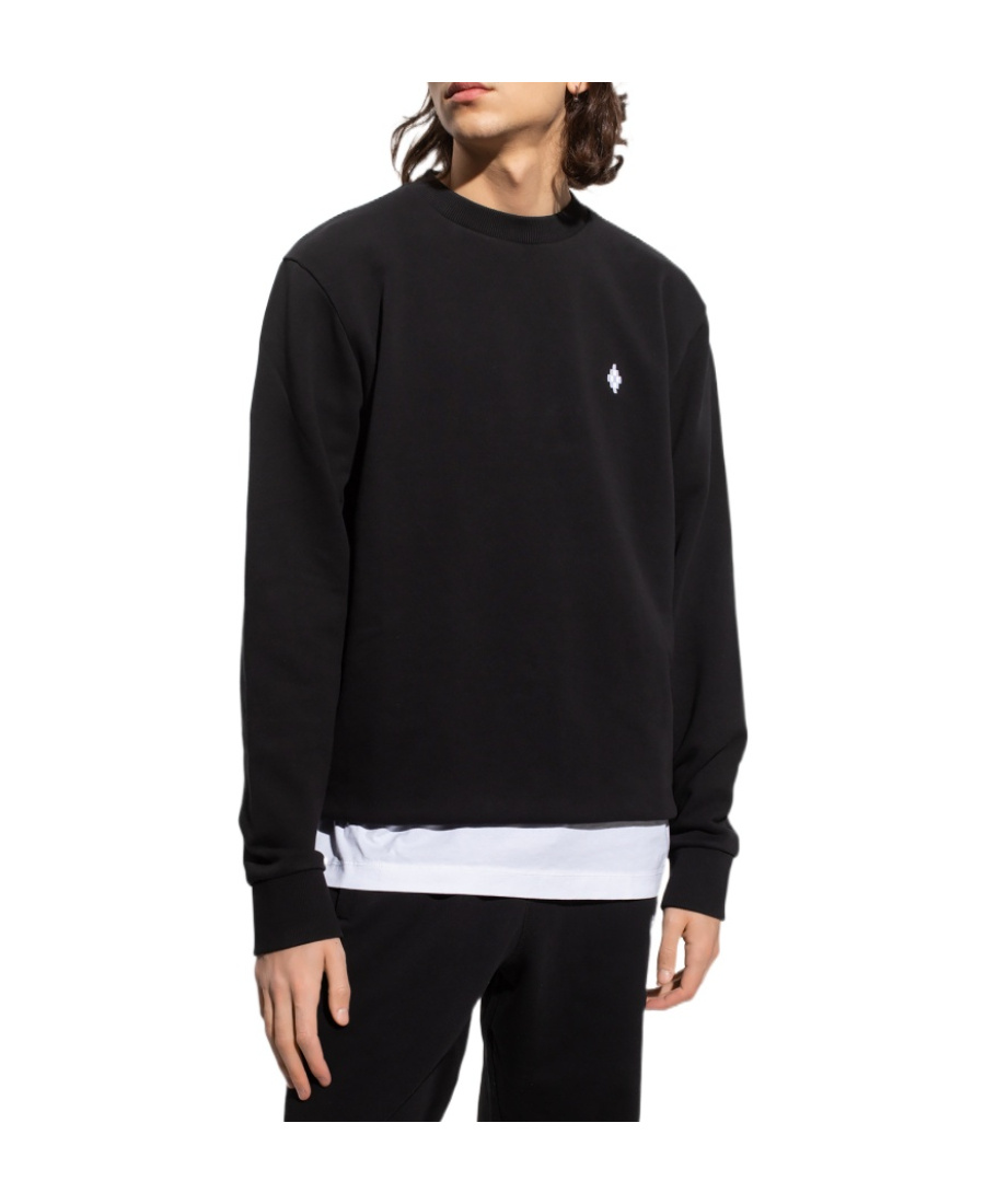 Marcelo Burlon County Of Milan Marcelo Burlon Logo Sweatshirt In Black