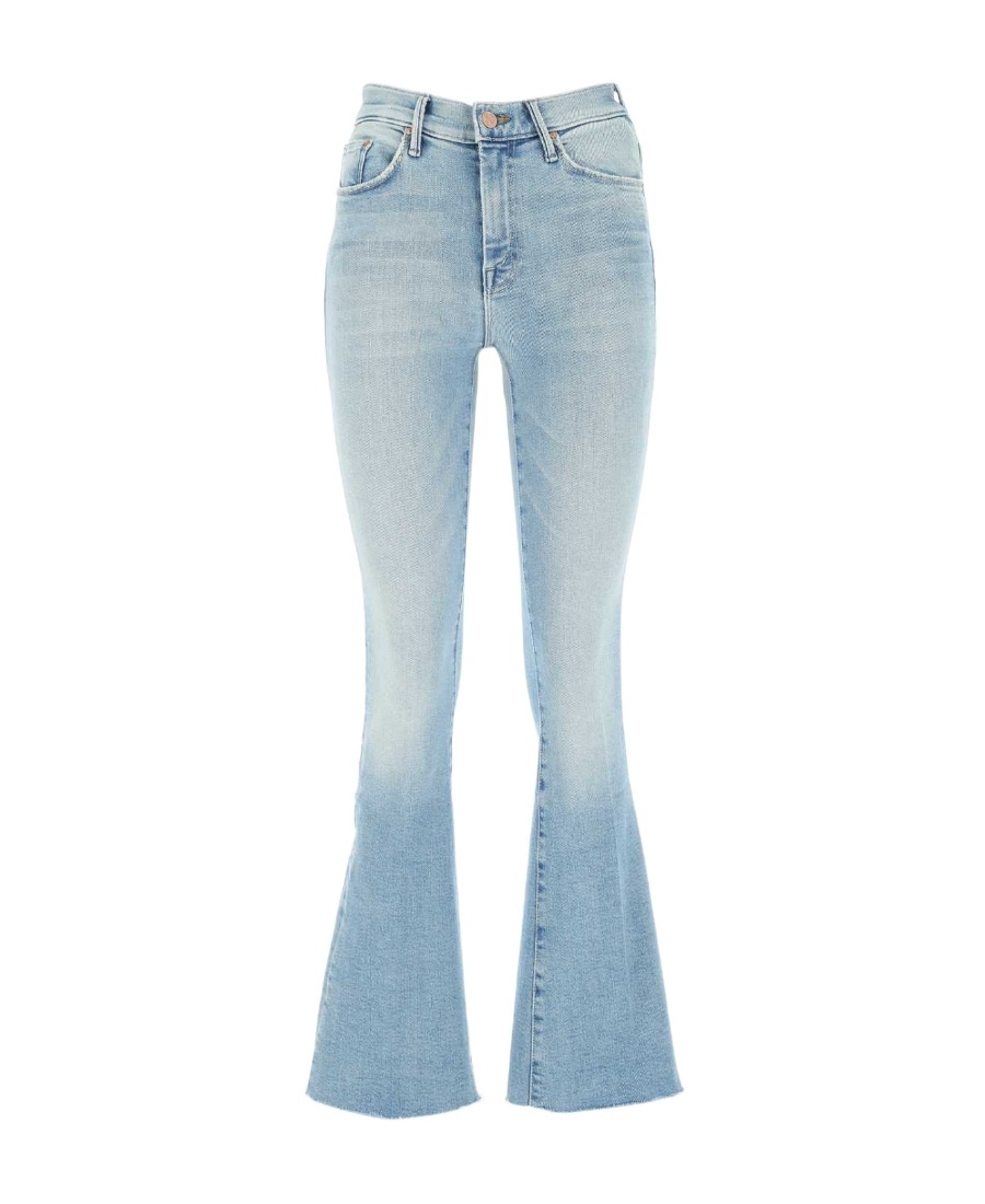 MOTHER STRAIGHT-LEG DENIM JEANS 