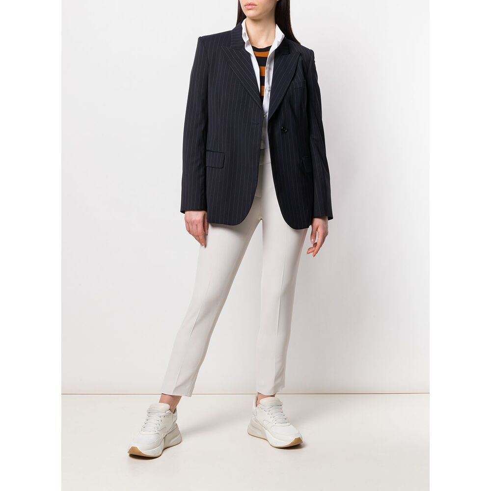 Brunello Cucinelli Tapered Elasticated Trousers In White