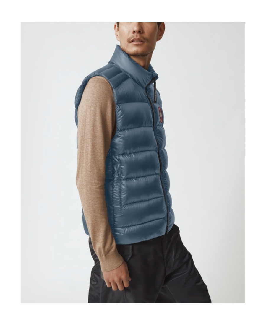 Canada Goose Crofton Down Vest In Blue