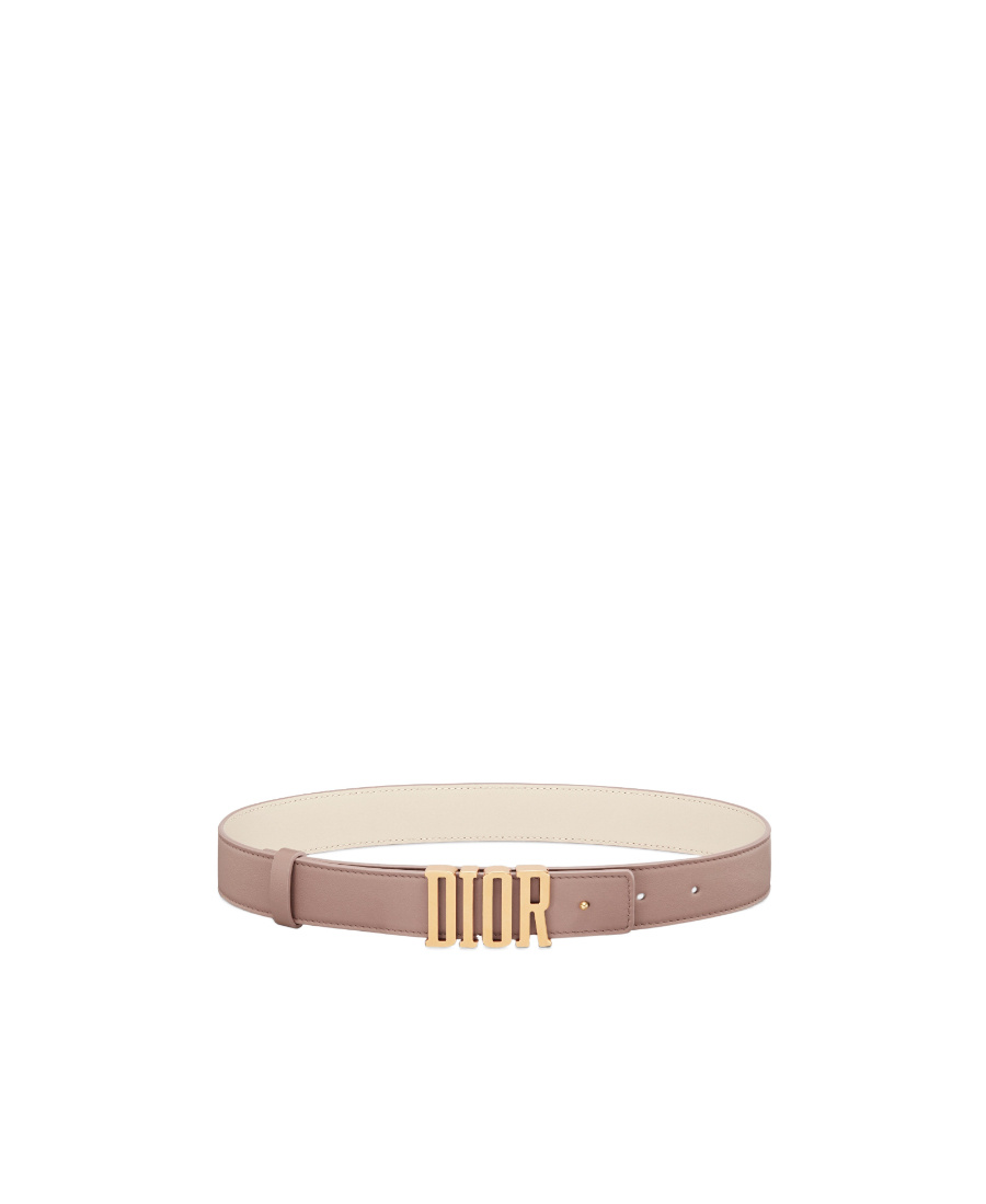 Dior D-fence Double Side Belt In Nude