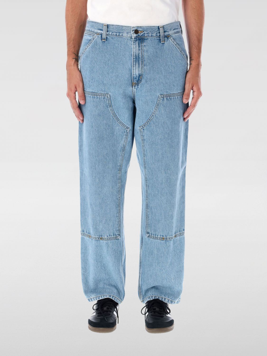 Carhartt Organic Cotton Jeans In Blue