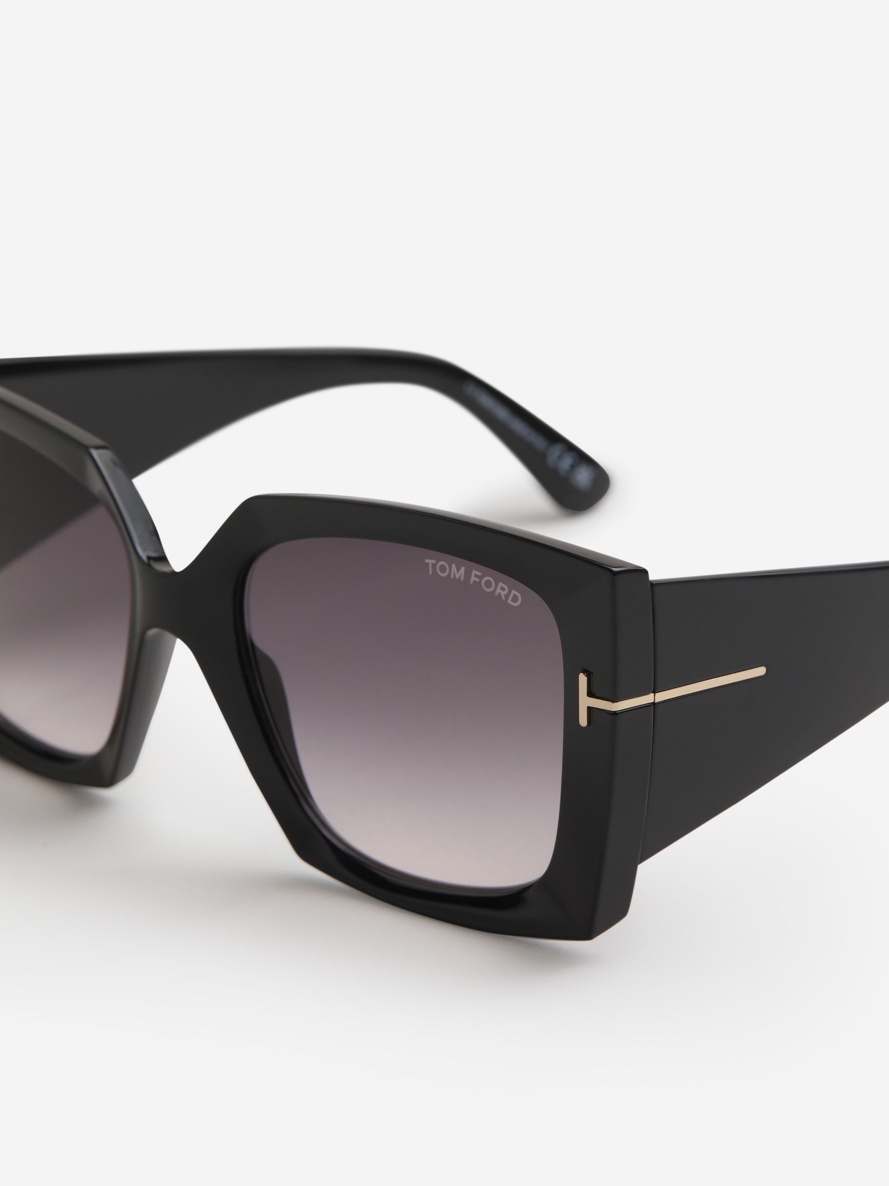 Tom Ford Eyewear Jacquetta Square Frame Sunglasses In Black