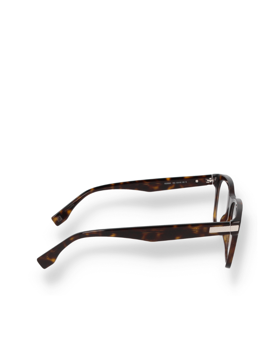 Fendi Logo Flat Mirror In Black