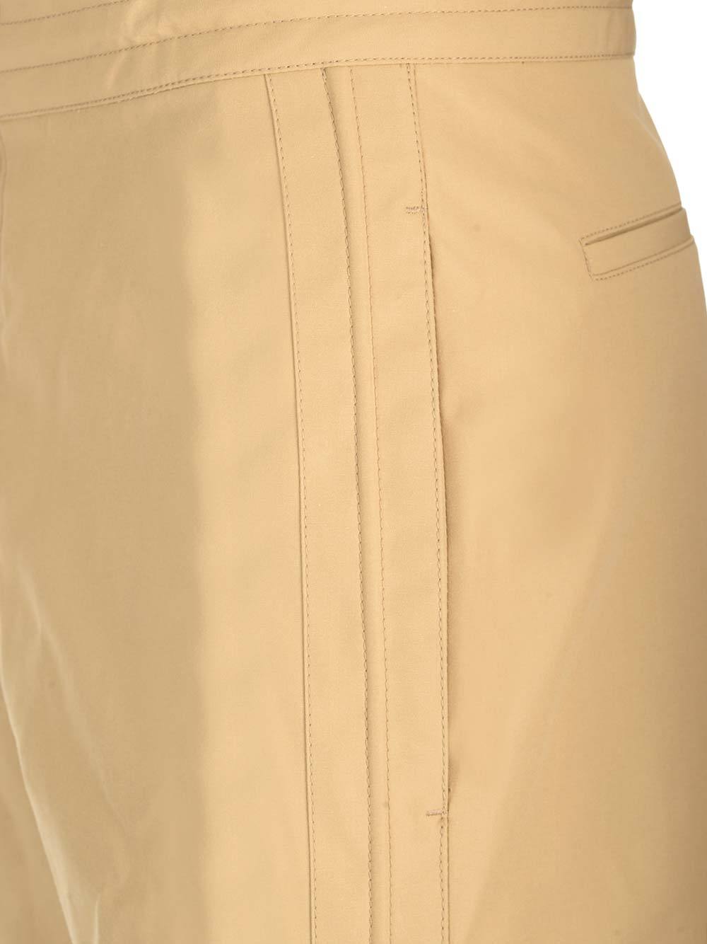 ALEXANDER MCQUEEN STRAIGHT-LEG COTTON TROUSERS