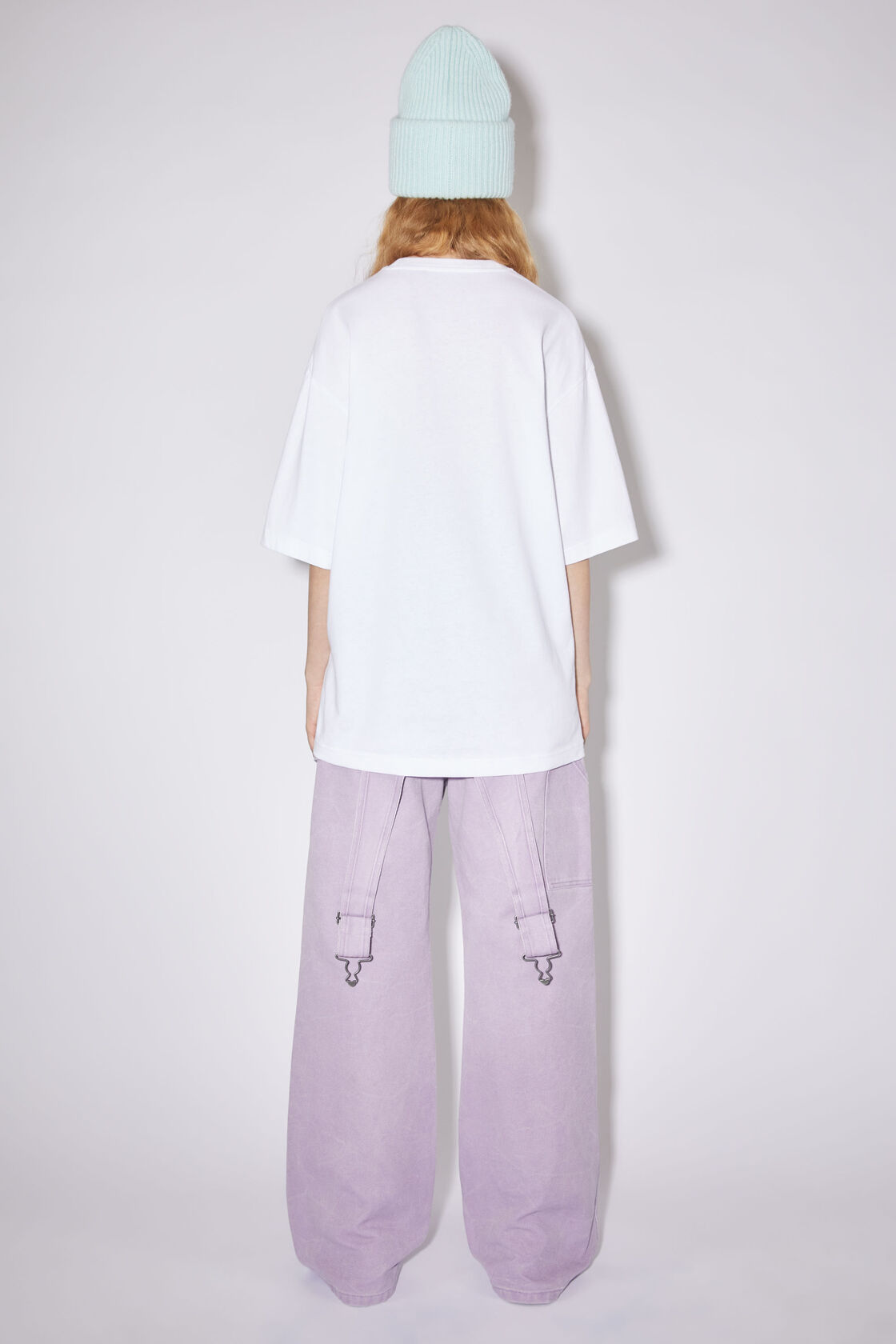 Acne Studios Scribbles Short-sleeve T-shirt In White