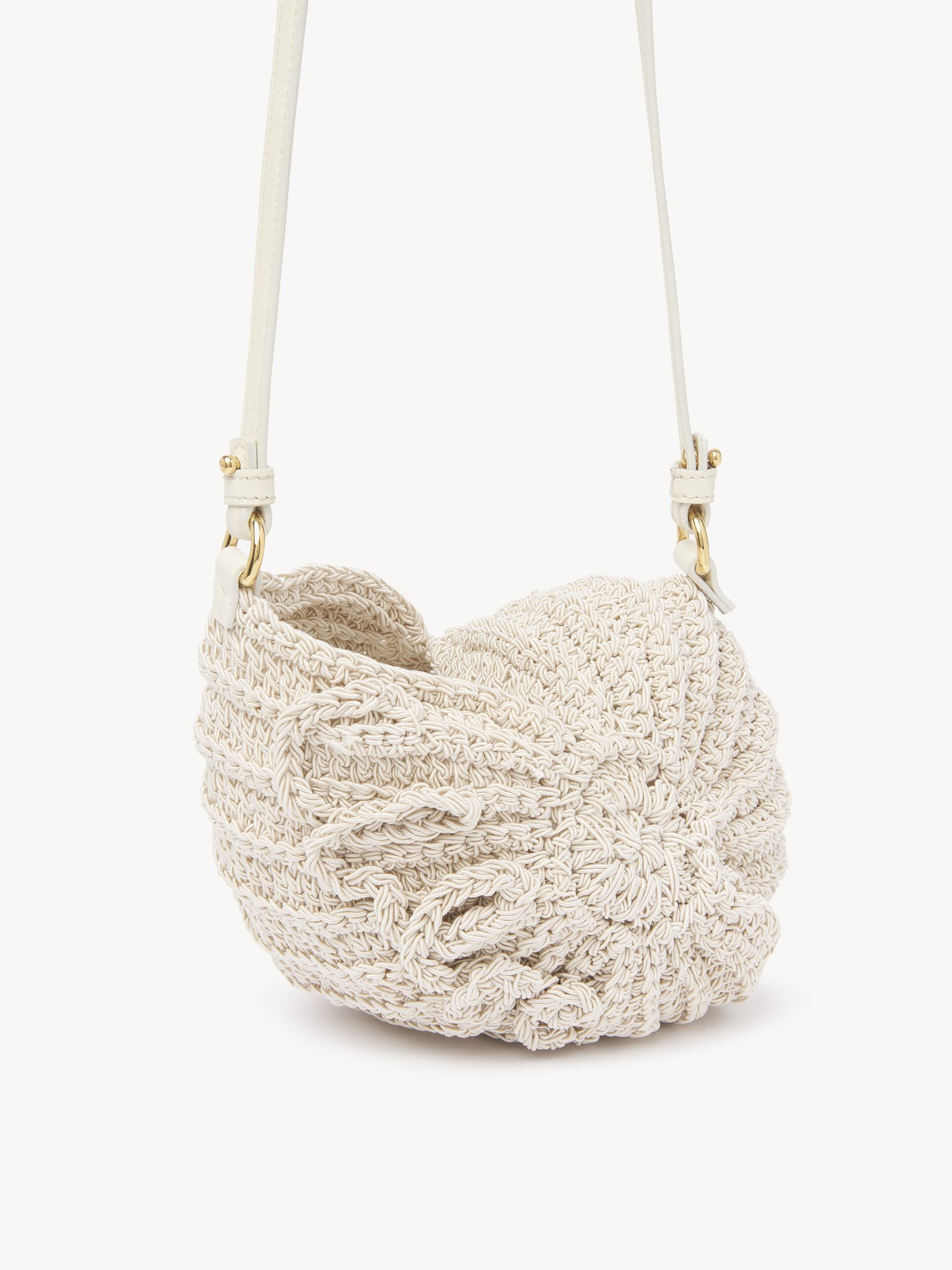Shop Chloé Sea Treasures Cross Body Bag In Nude