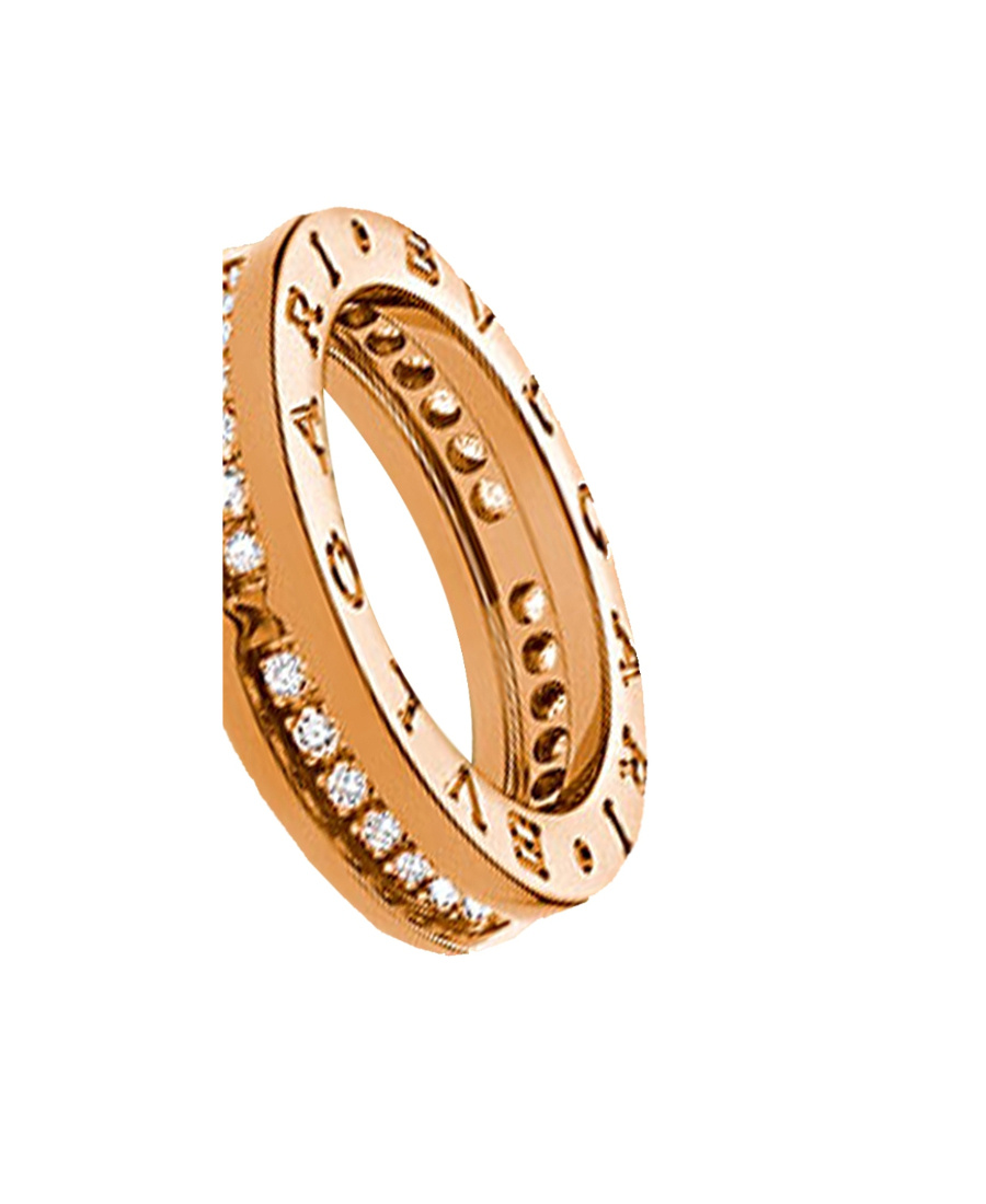 Bvlgari Ring-tight Diamond Ring In Multicolor
