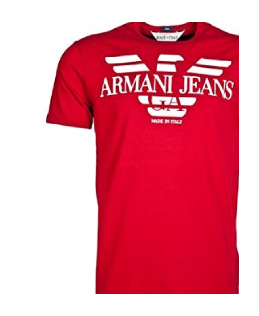 ARMANI JEANS LOGO DETAILS T-SHIRT