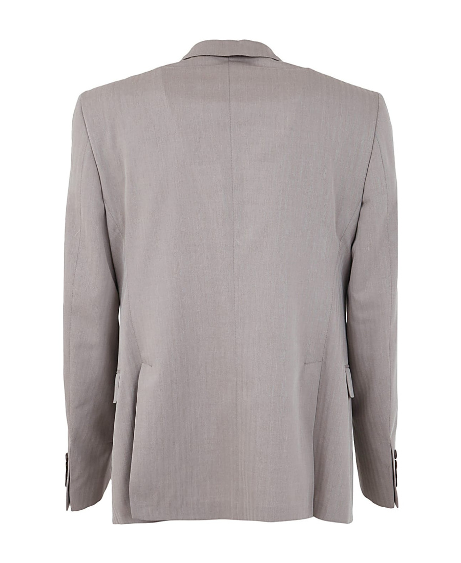 Emporio Armani Single-breasted Suit In Gray
