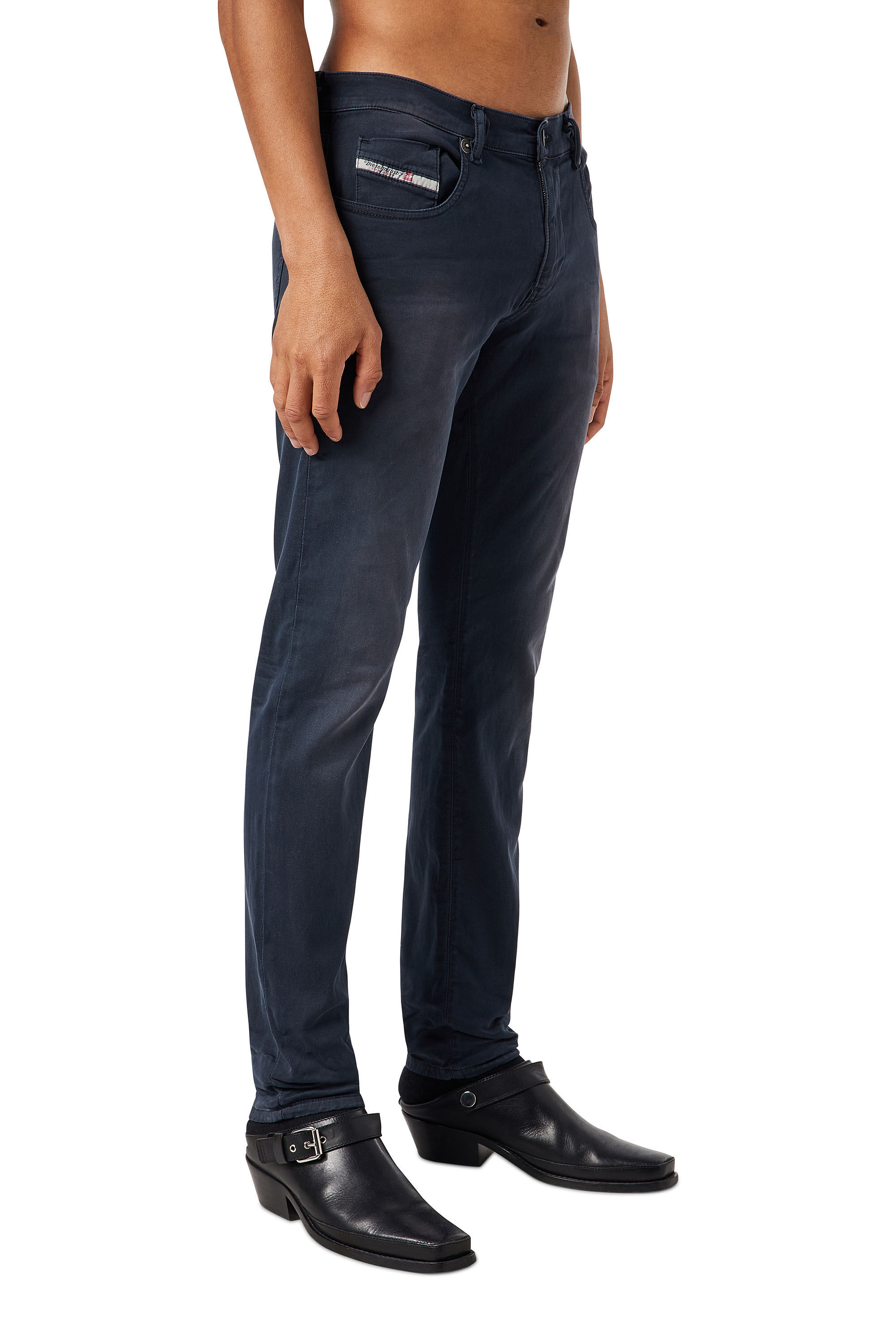 Diesel 1979 Sleenker 0enak Low-rise Skinny Jeans In Black