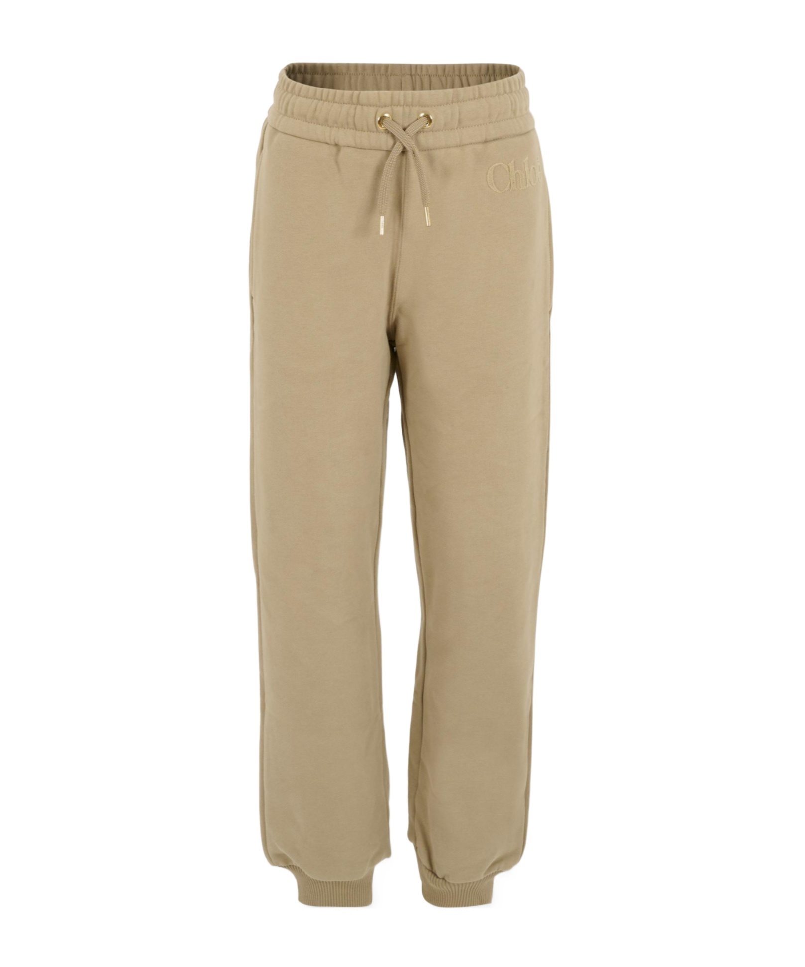 Chloé Elasticated-waist Track Pants In Brown