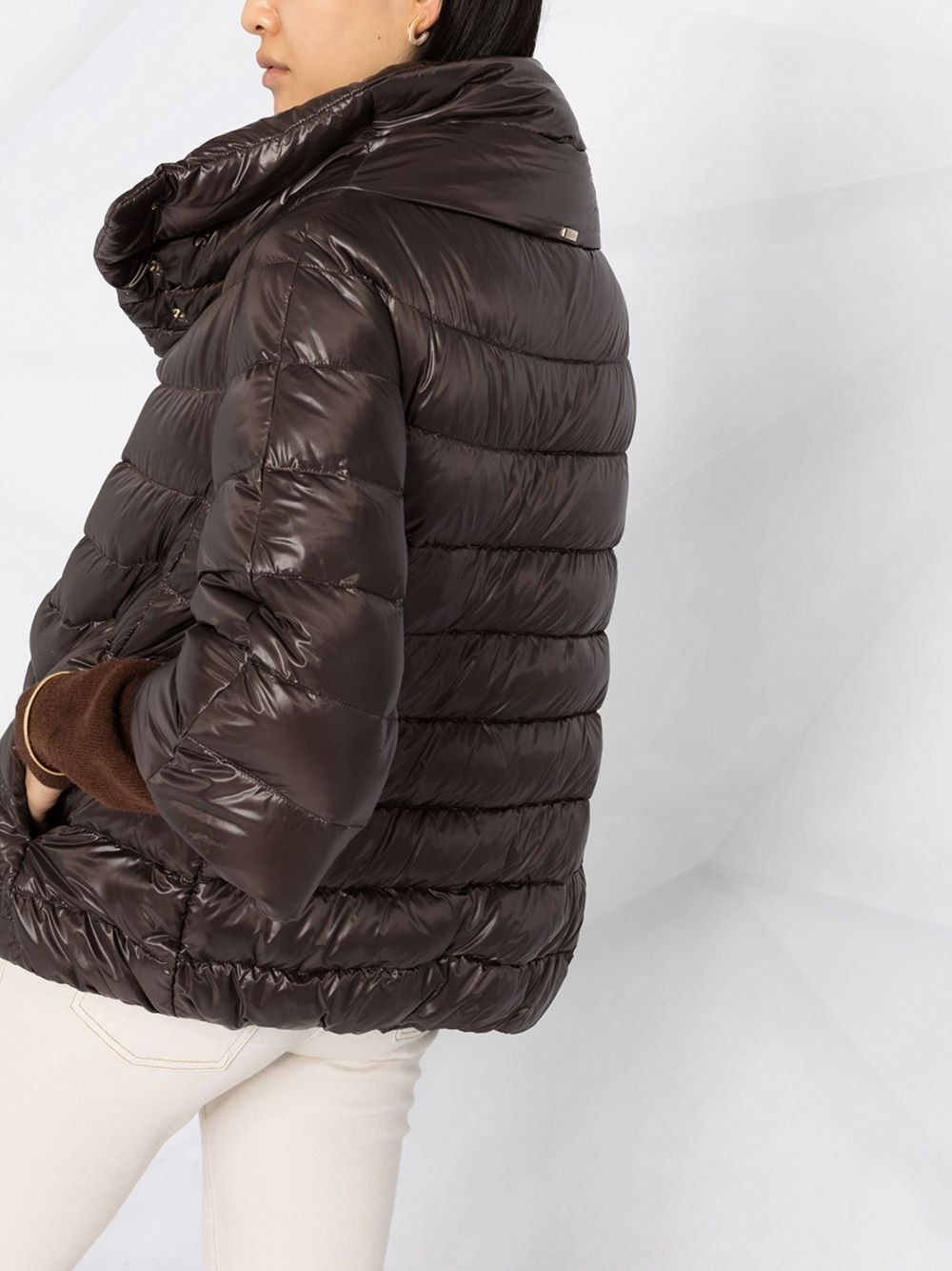 Herno Quilted Down Jacket In Black