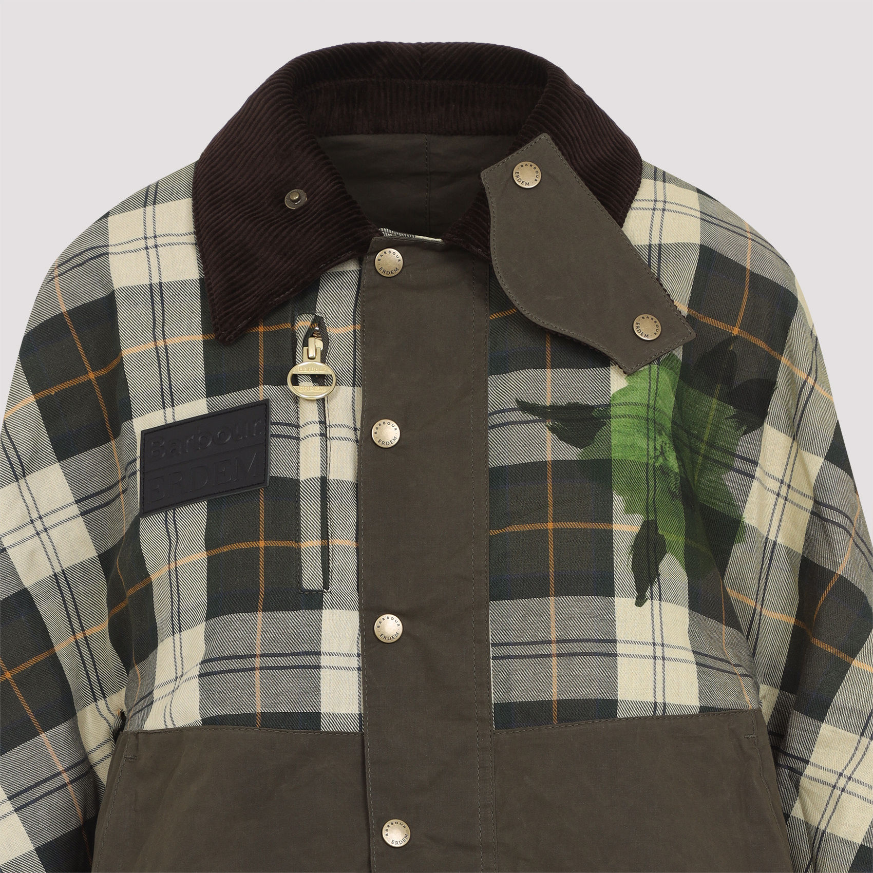 Barbour Long-sleeved Double-sided Casual Jacket In Black