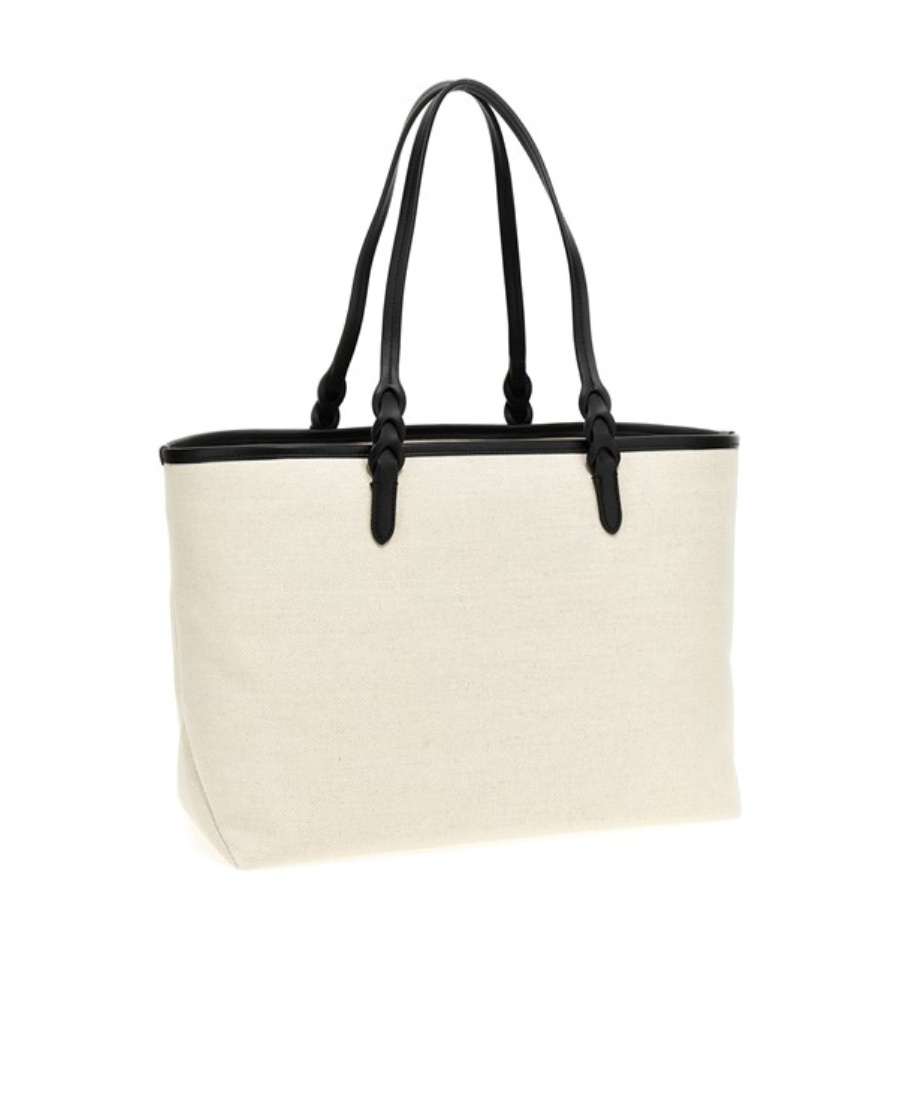 Mulberry Canvas Tote Logo-print Bag In White