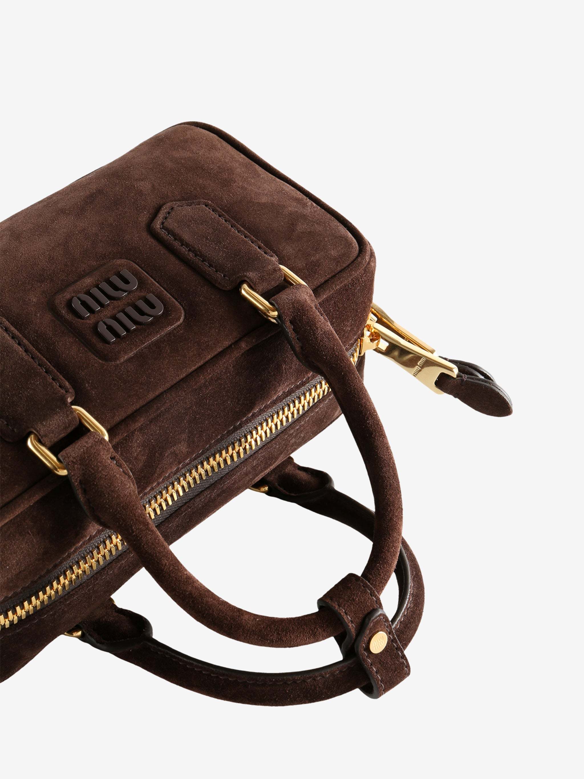 Miu Miu Arcadie Shoulder Bag In Black