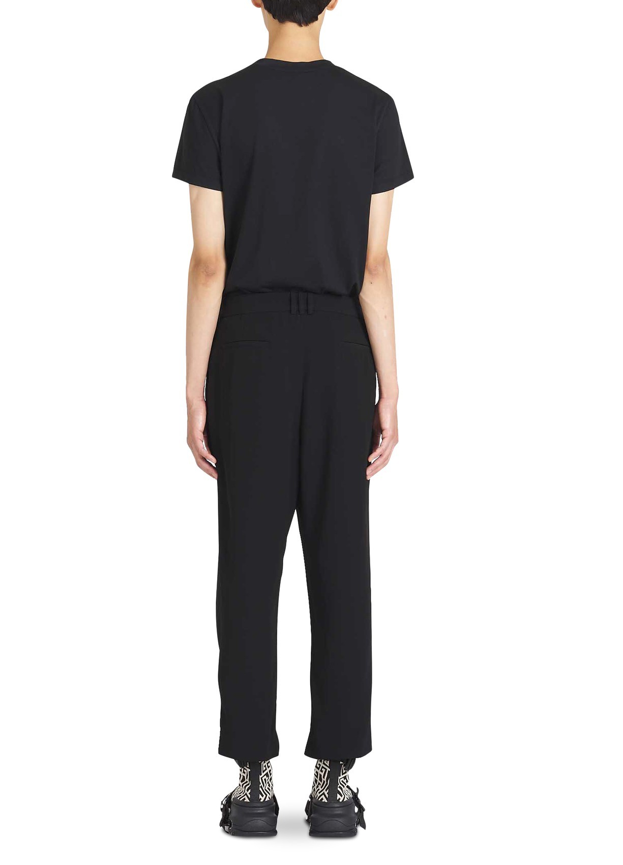BALMAIN PLEATED CASUAL PANTS