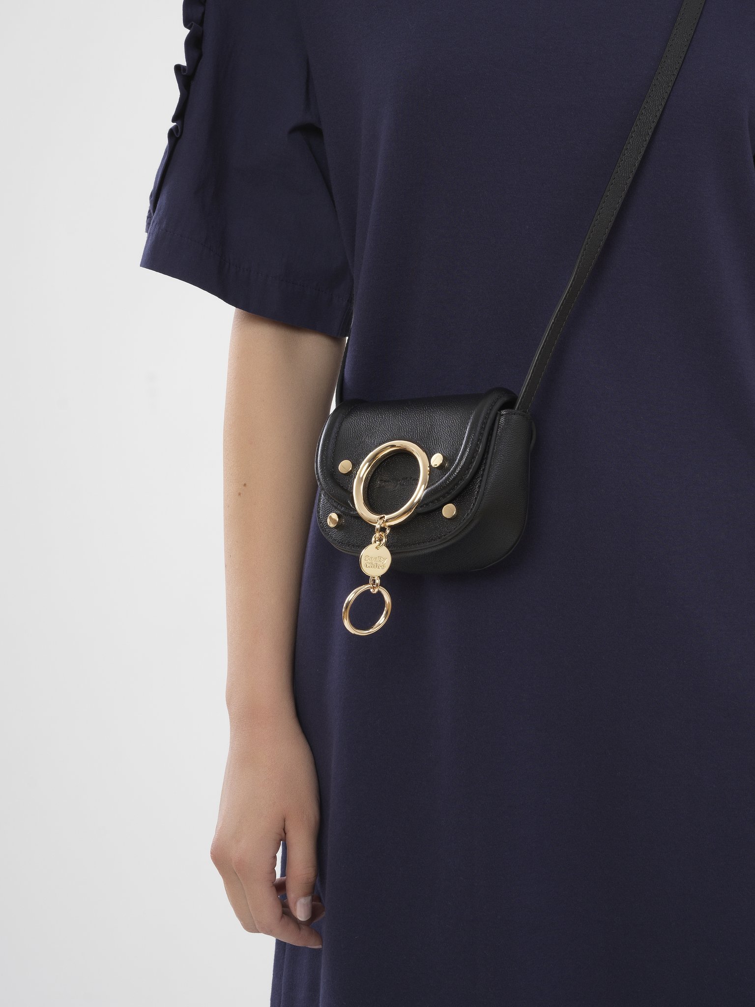 SEE BY CHLOÉ MARA LEATHER SHOULDER BAG 