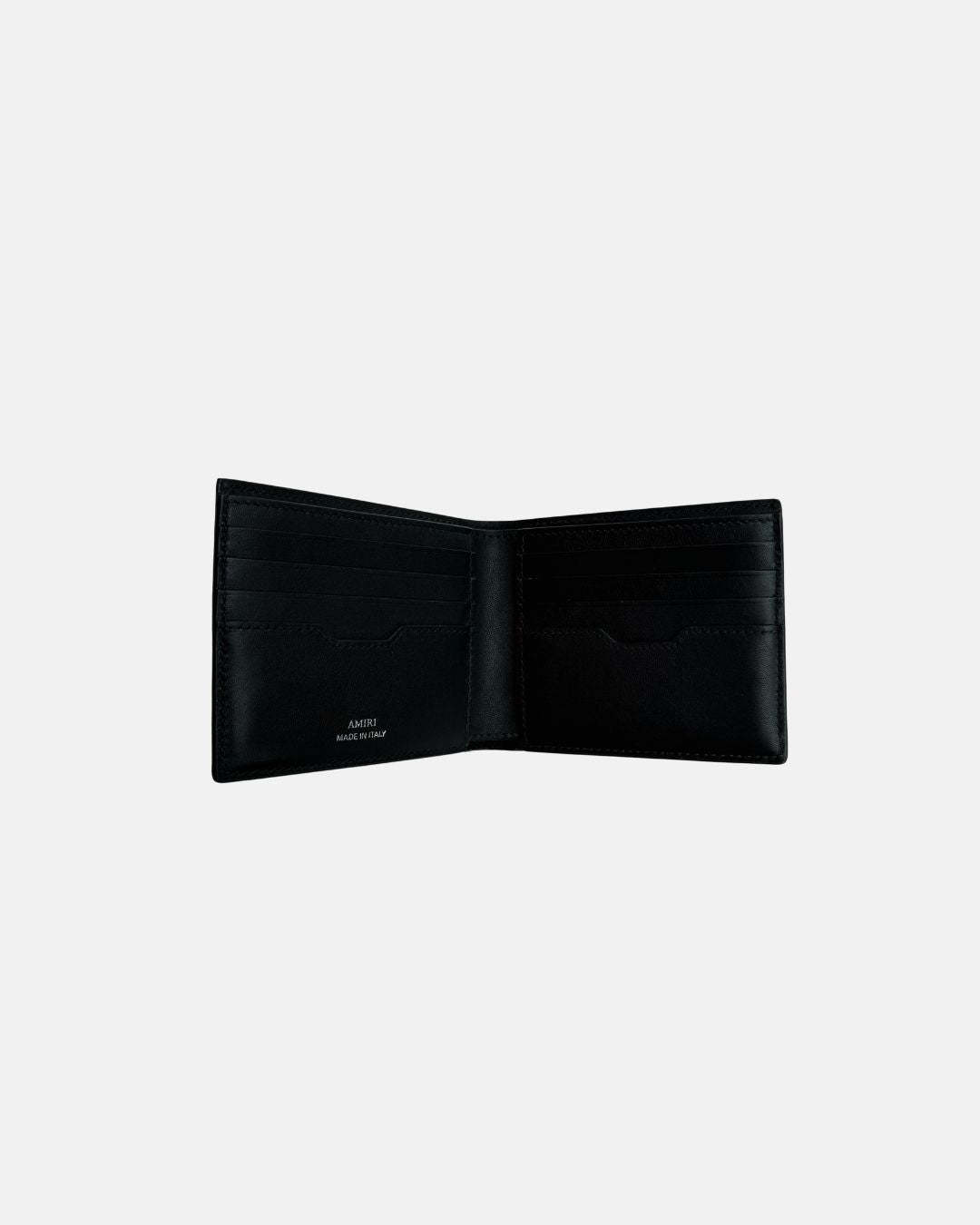 Amiri Ma Station Patch Bifold Black In Black