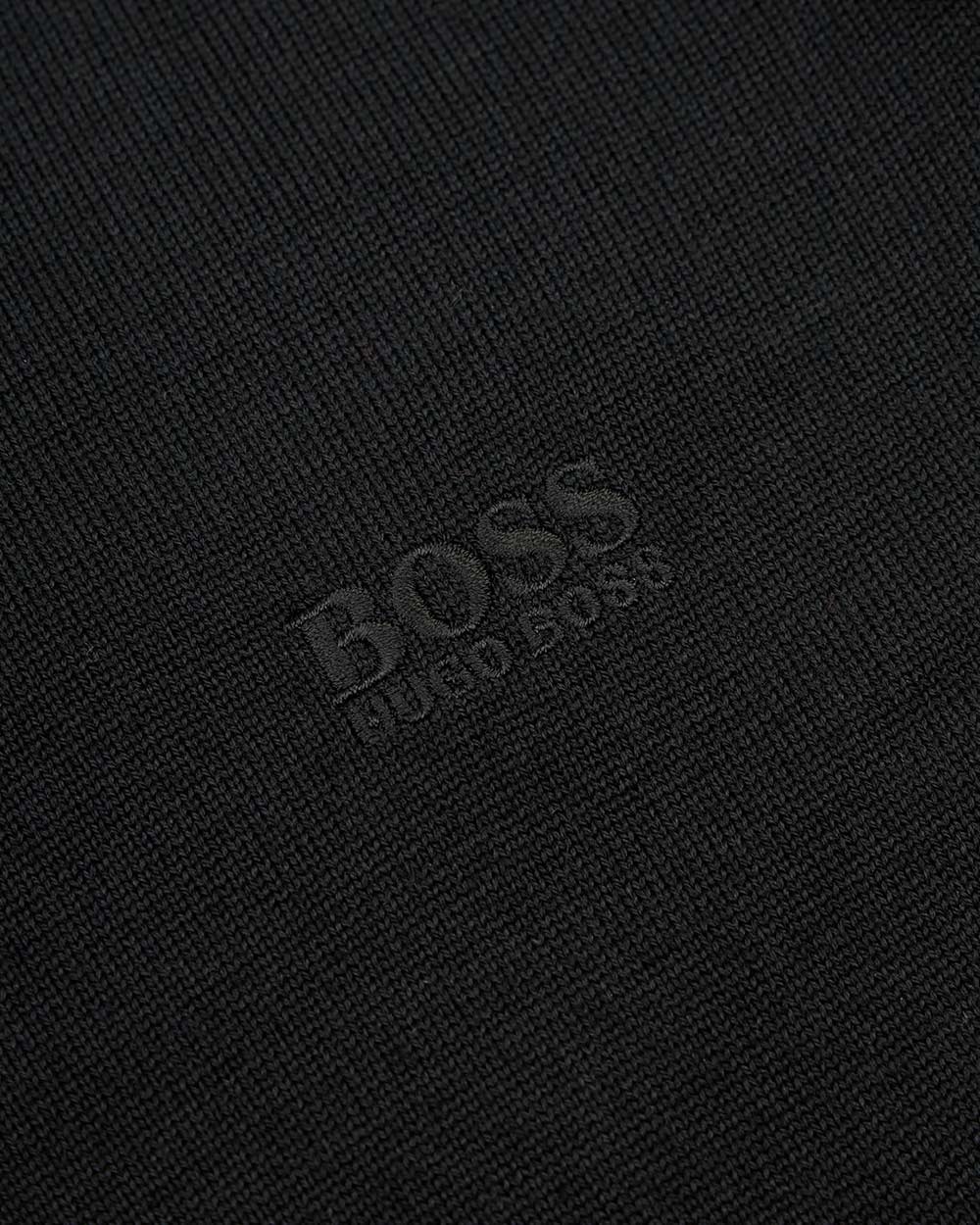 HUGO BOSS LONG-SLEEVED LOGO PULLOVER