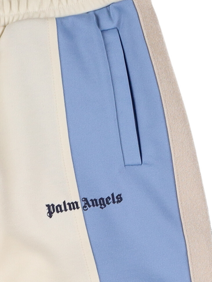 Palm Angels Elastic Belt Sweatpants In Nude
