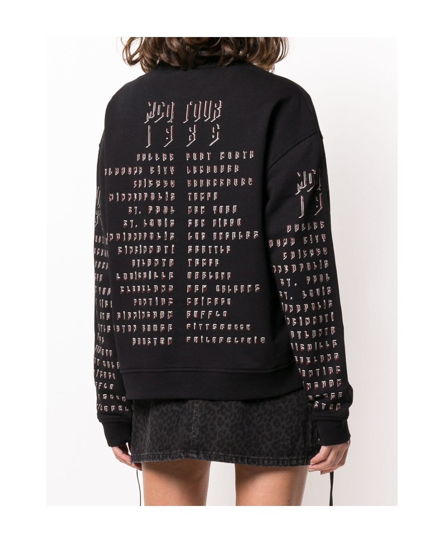 Mcq By Alexander Mcqueen Logo Pullover In Black