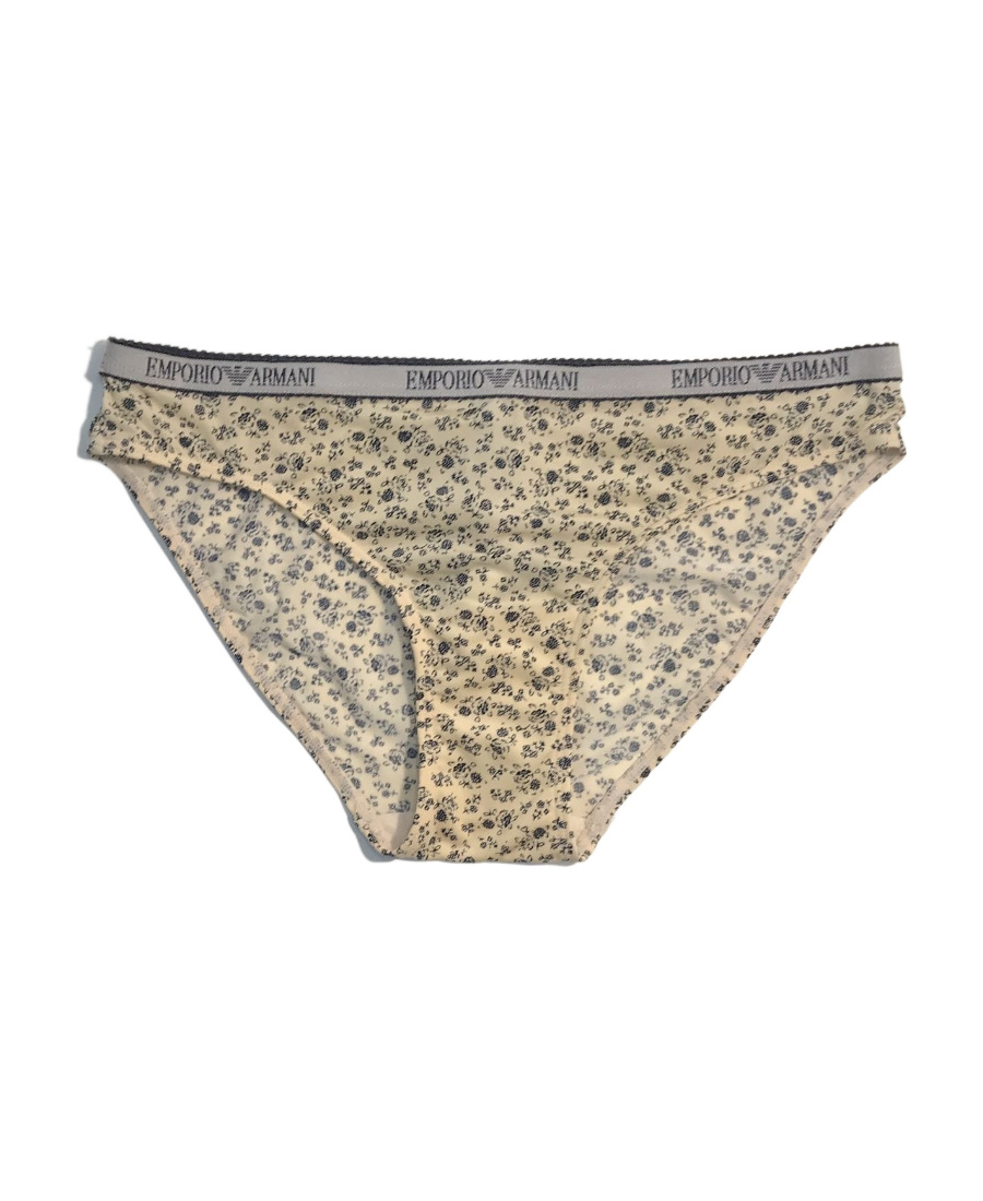 Emporio Armani Logo Logo Briefs In Nude