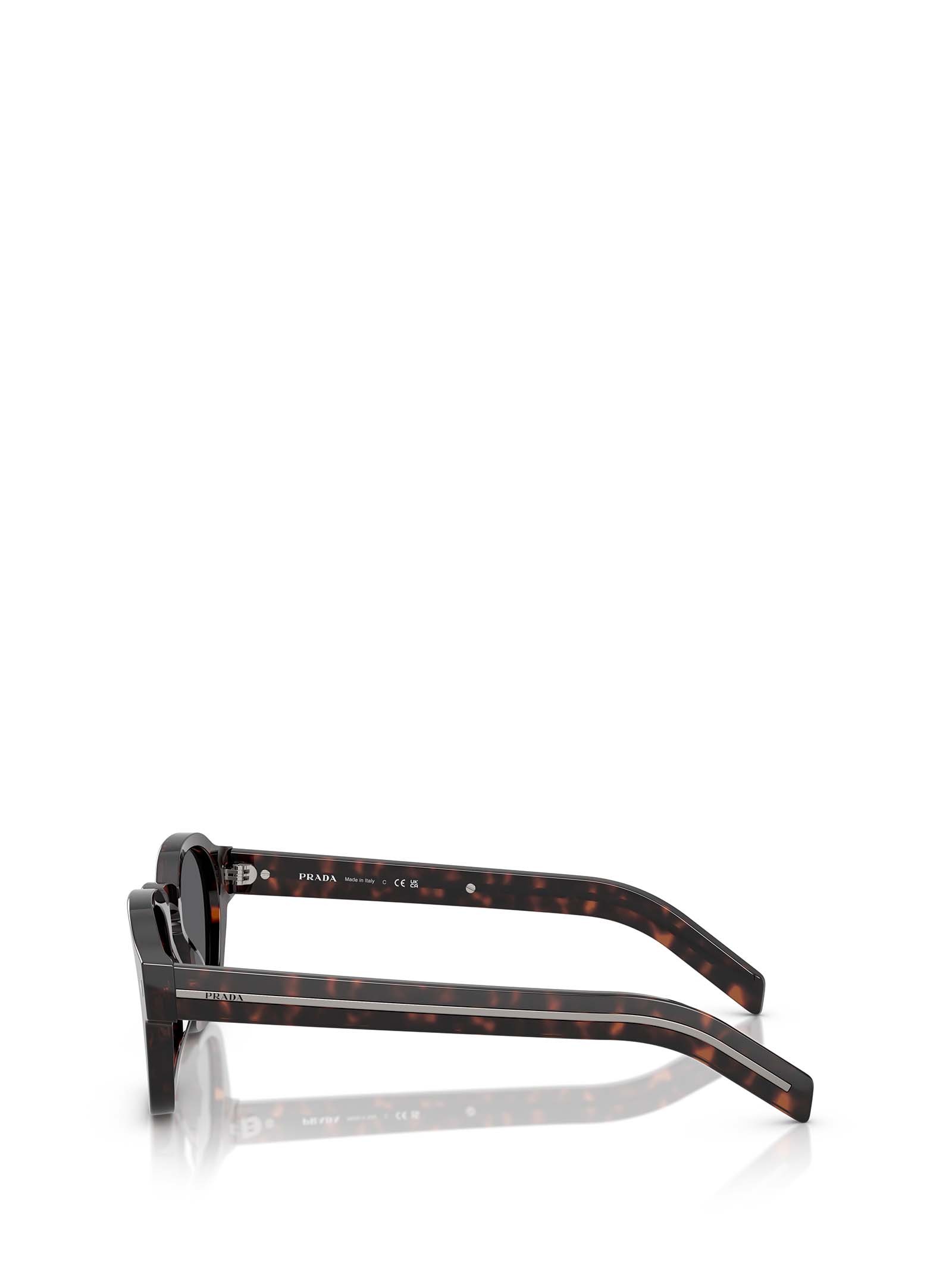 Prada Eyewear Square Frame Sunglasses In Black