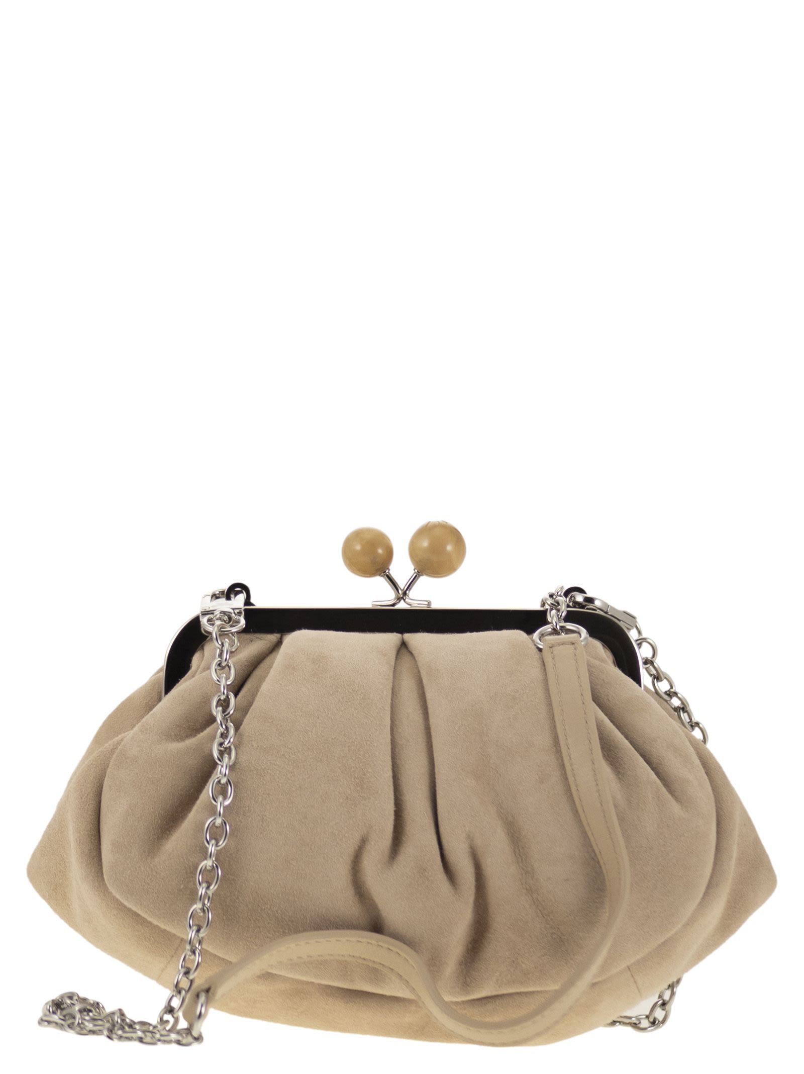 Weekend Max Mara Chain Shoulder Bag In Brown