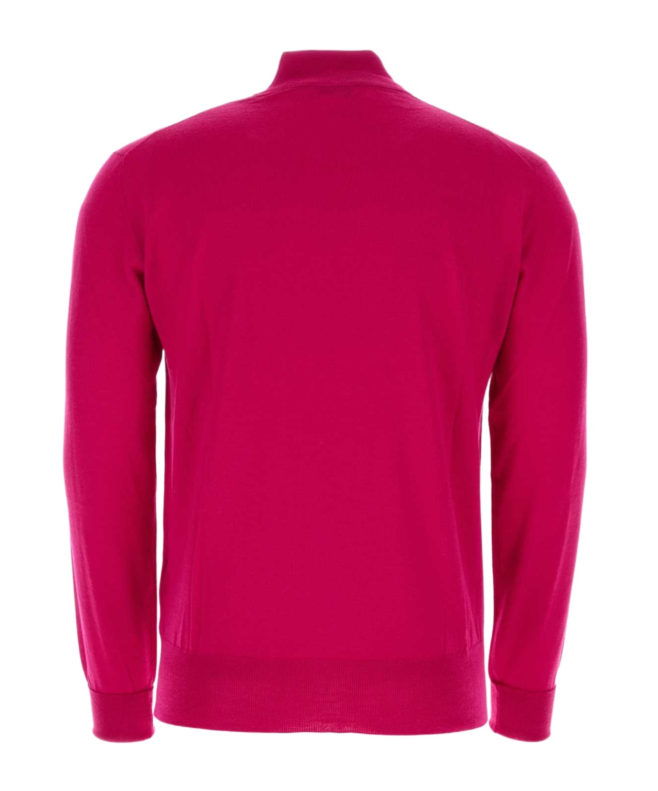 Pt Torino Versatile Ribbed Wool Sweater In Red