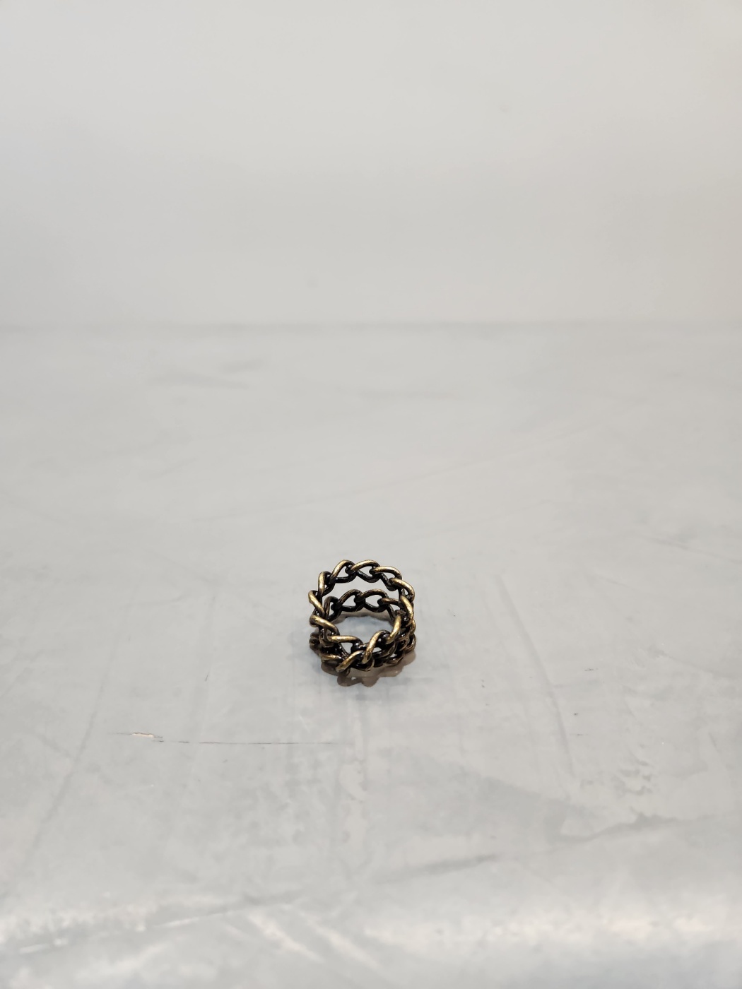 Dries Van Noten Double Ring Ring In Black