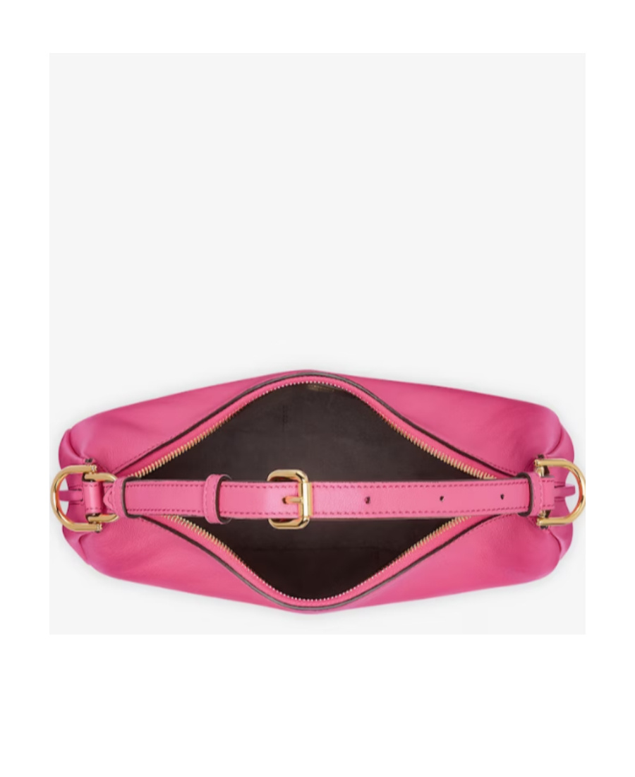 Fendi Small Zipper Handbag In Pink