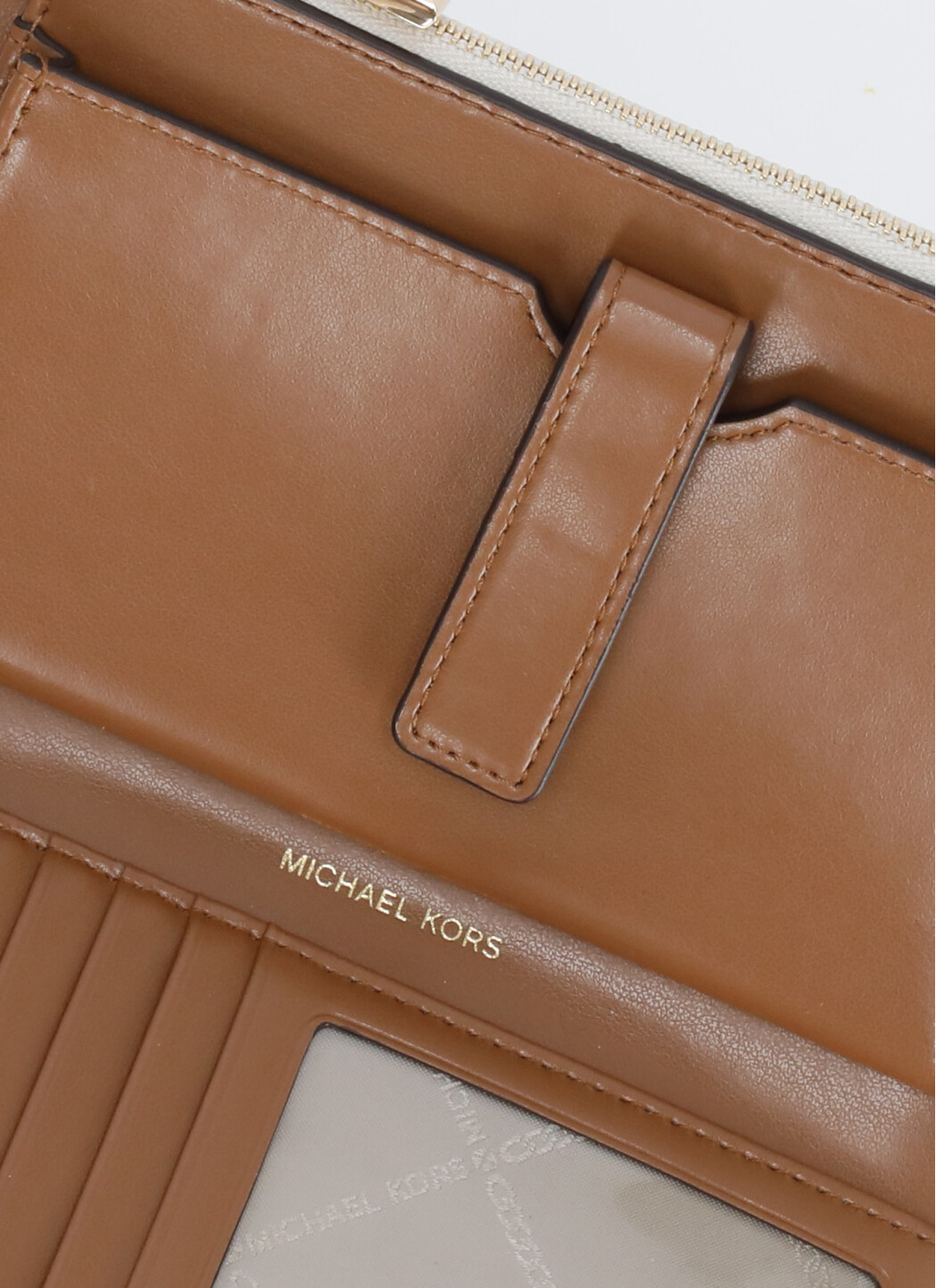 MICHAEL MICHAEL KORS JET SET MONOGRAM WALLET