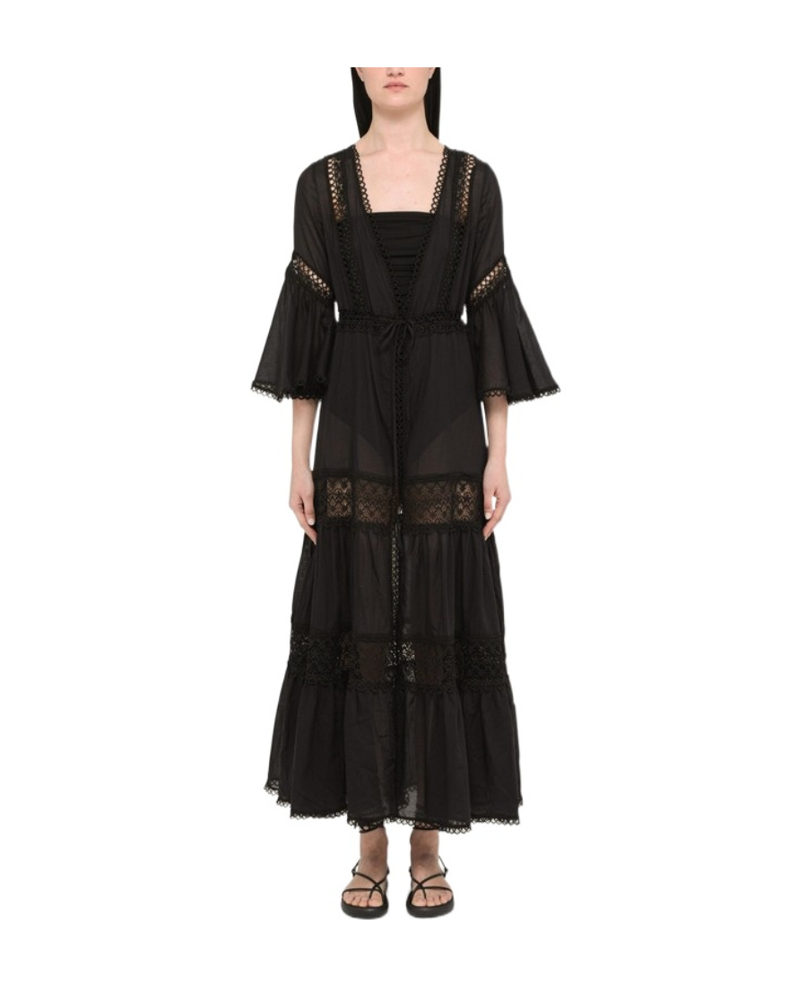 Charo Ruiz Black Lace Dress