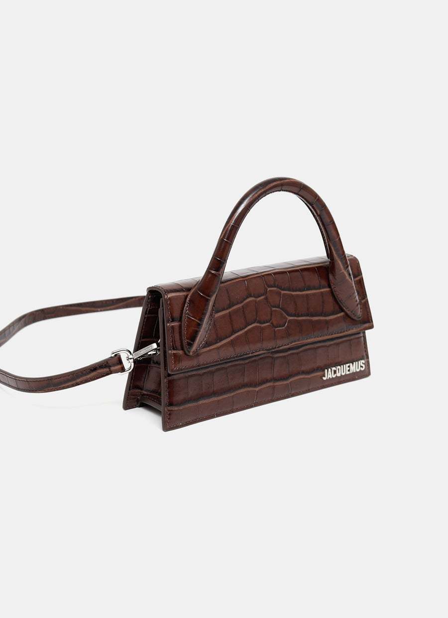 Jacquemus Flip Shoulder Bag In Brown