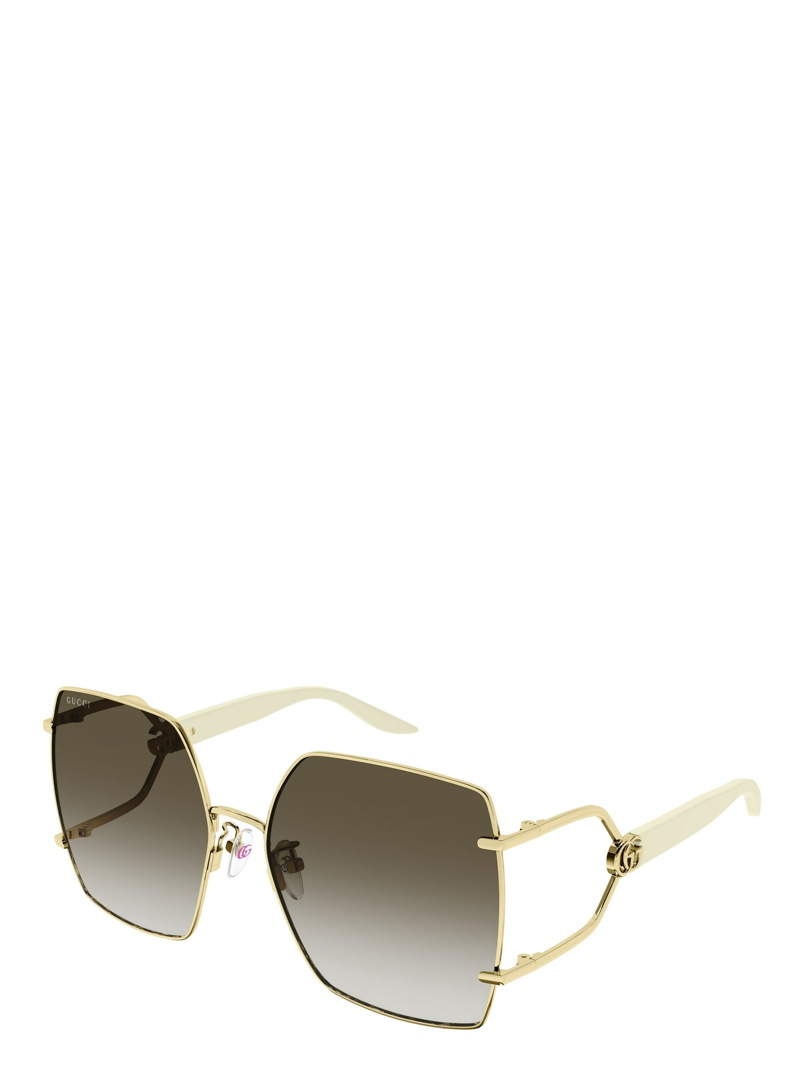 Gucci Oversize-frame Sunglasses In Green