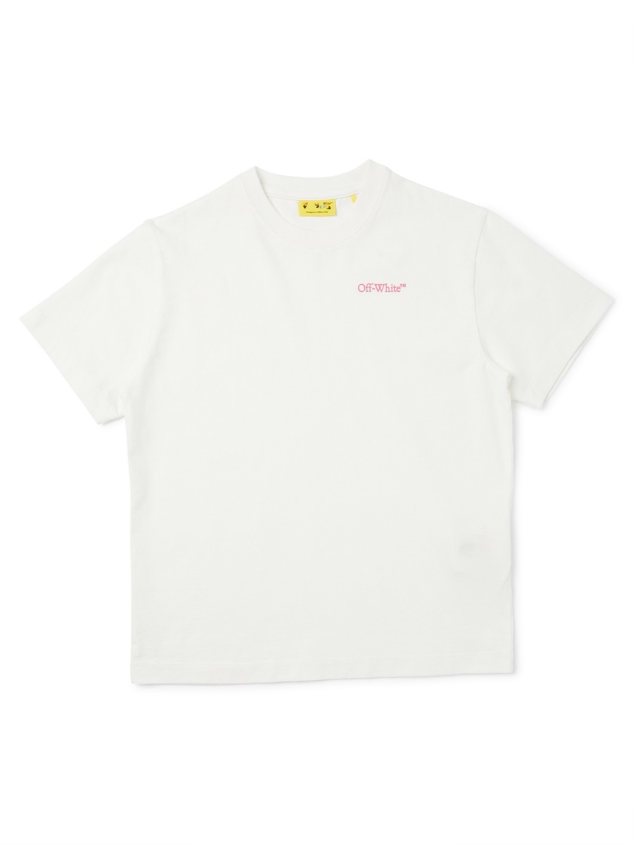 Off-white Three-pack Of Short-sleeved T-shirts In Pink