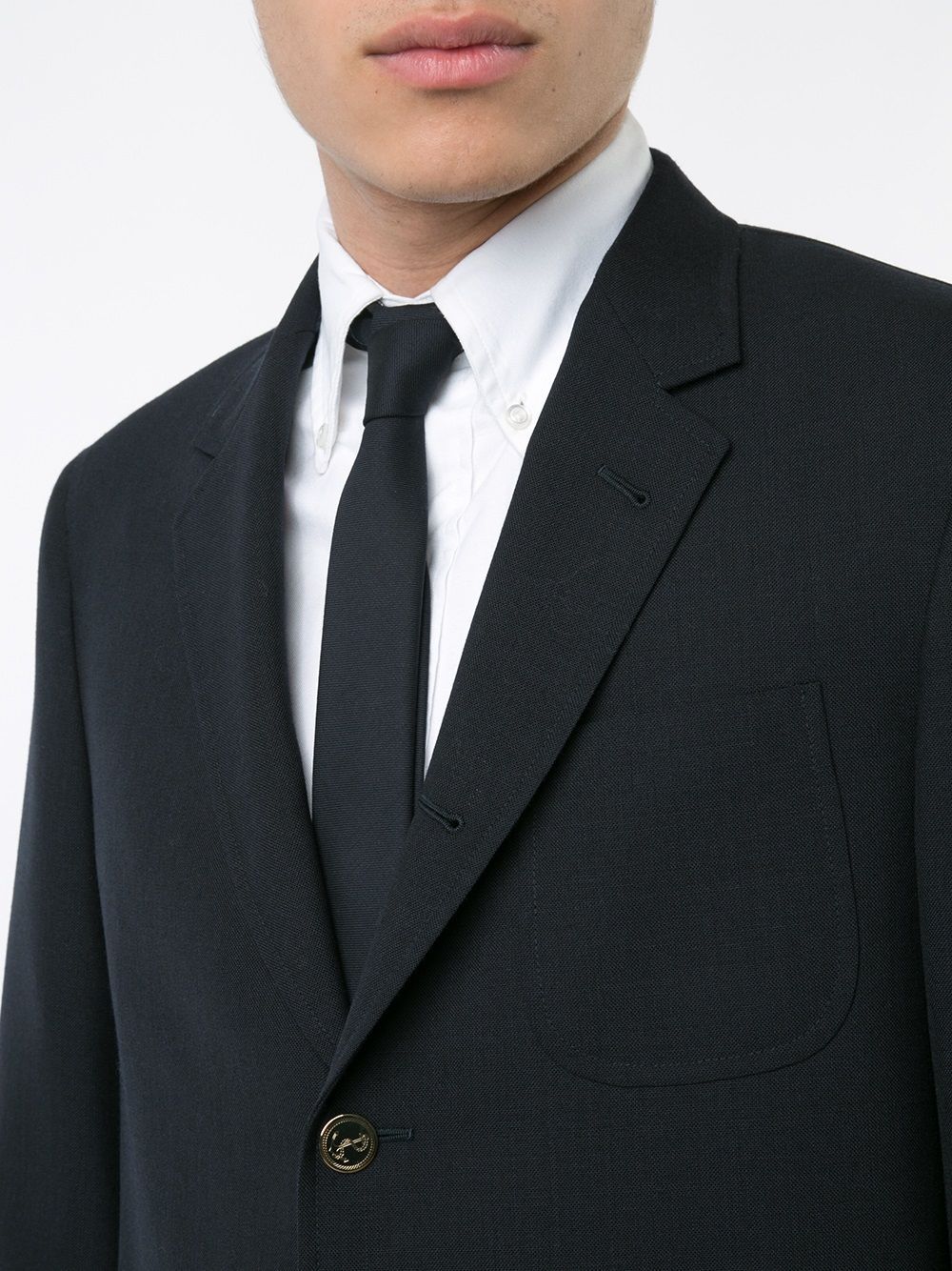 Shop Thom Browne Classic Tie In Black