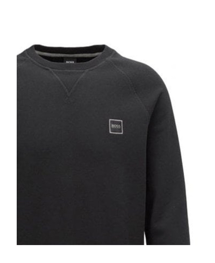 HUGO BOSS ROUND COLLAR LONG SLEEVE SWEATER