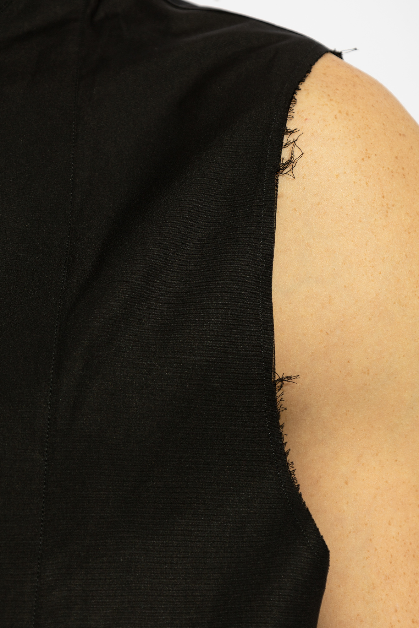 Dsquared2 Cotton Sleeveless Shirt In Black