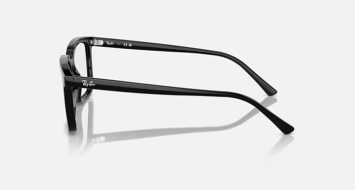Ray Ban Alain Rectangle-frame Glasses In Black