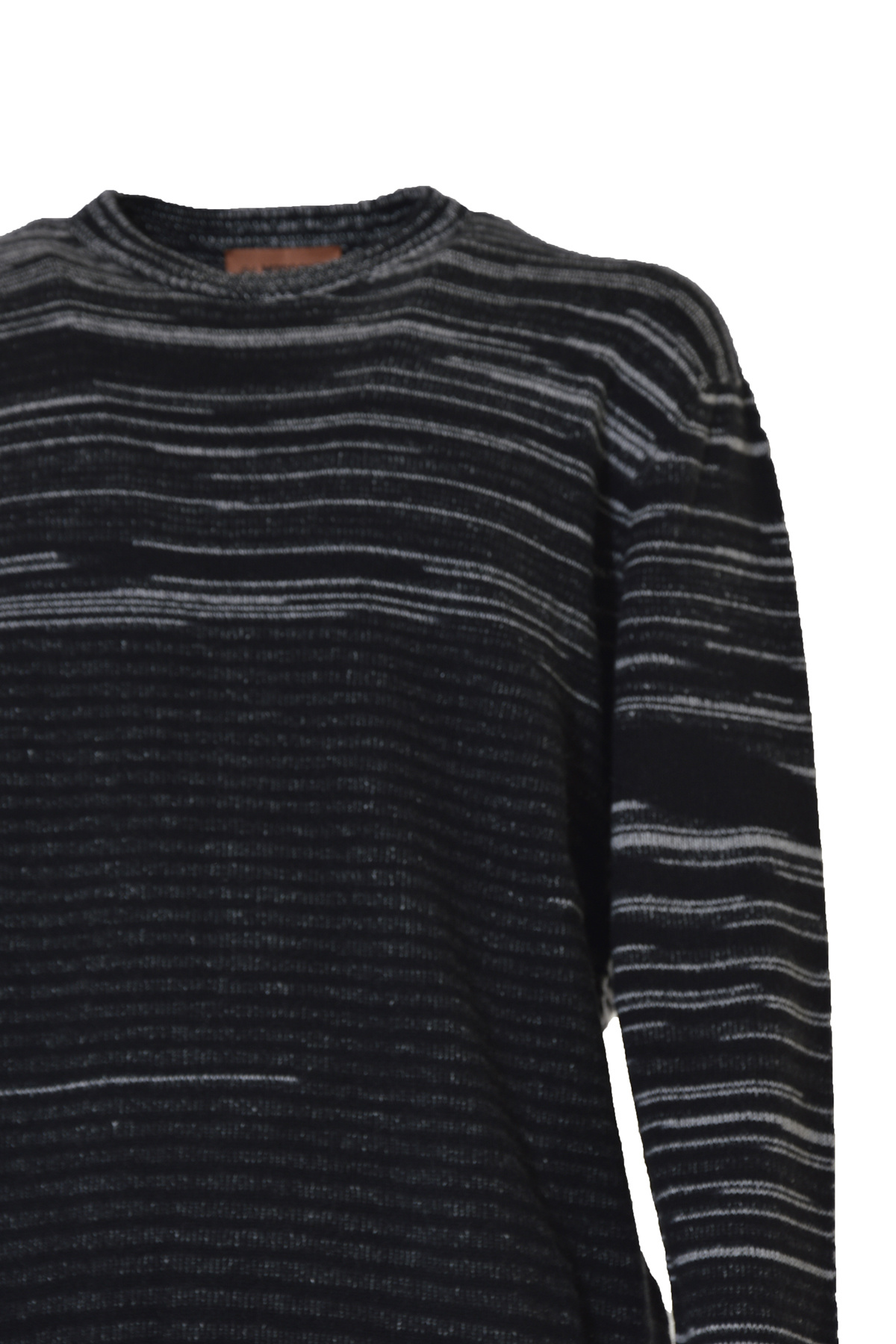 Missoni Stripe-print Cashmere Jumper In Black