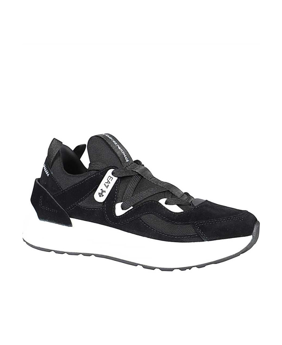 Ea7 7.0 Evo Lace-up Sneakers In Black