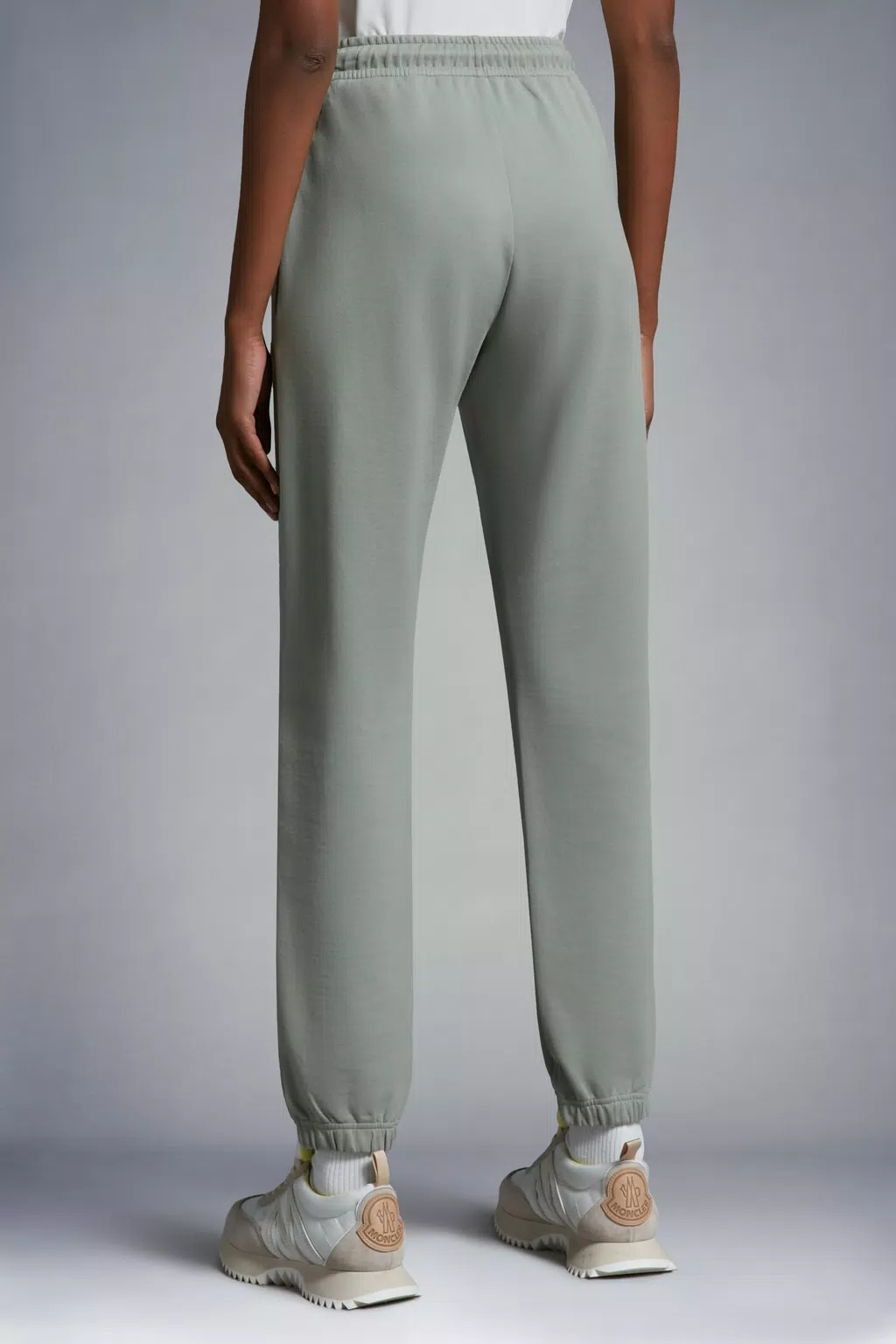 MONCLER LOGO PATCH TRACKPANTS 