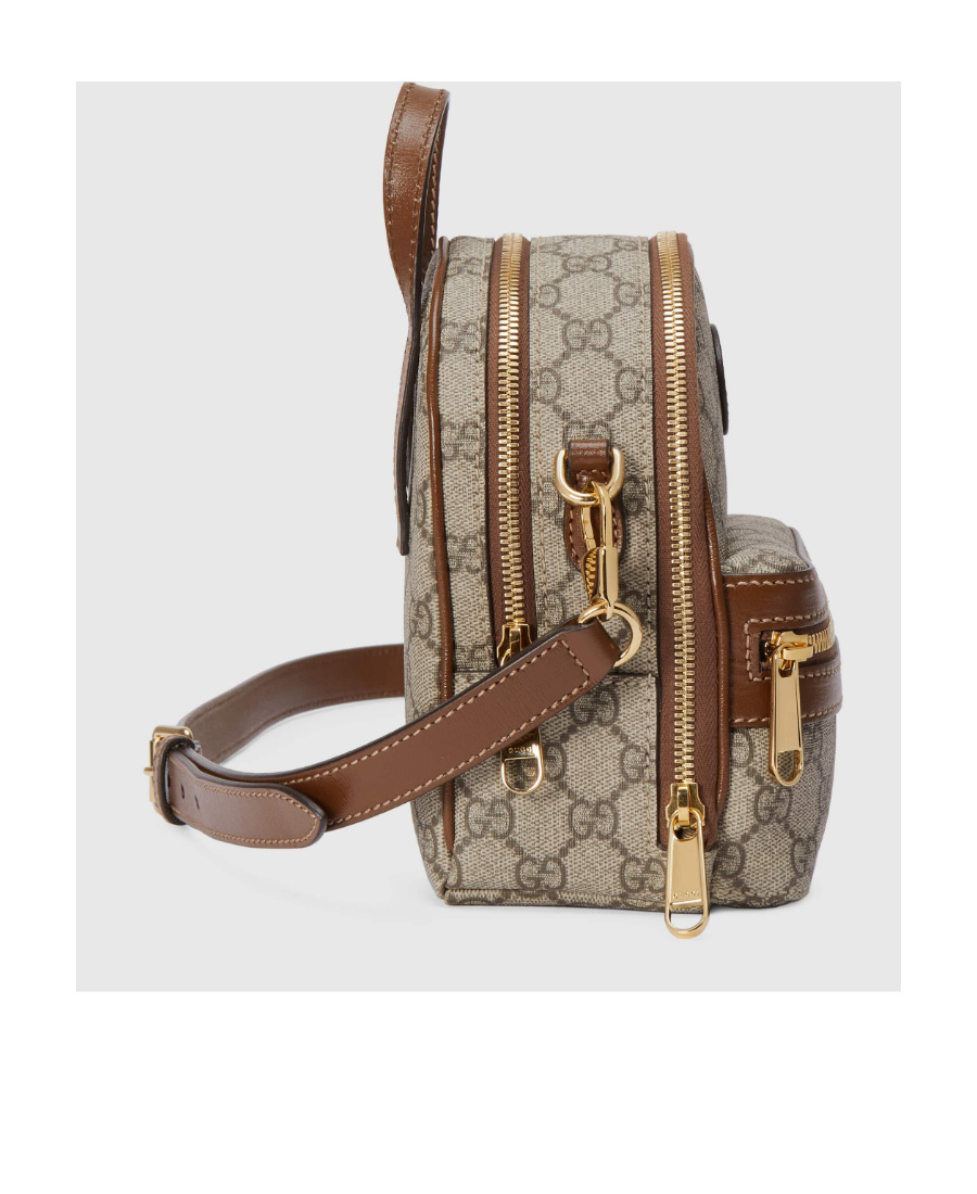 Gucci Interlocking G Canvas Backpack In Multicolor