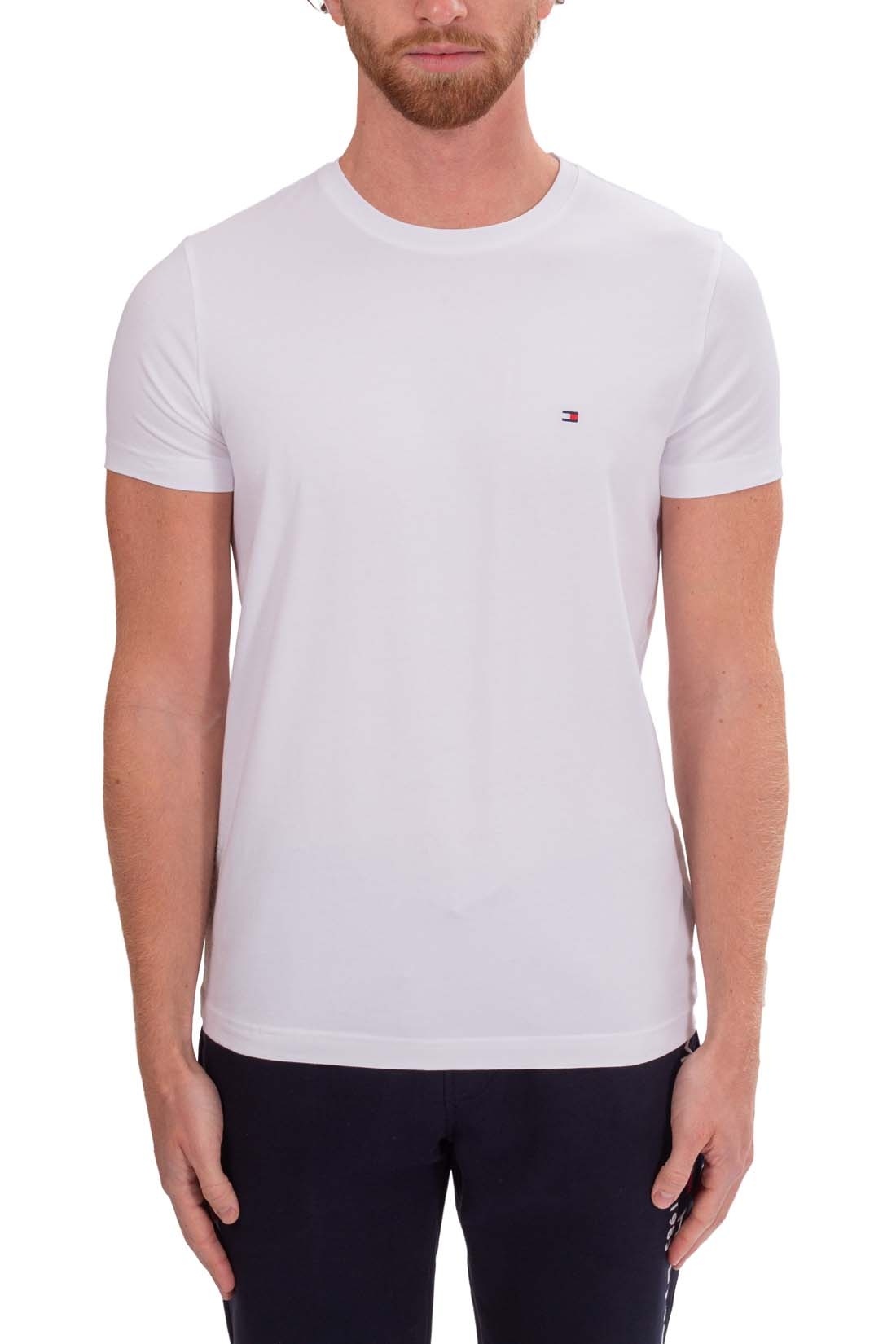 Tommy Hilfiger Short-sleeved T-shirt In White