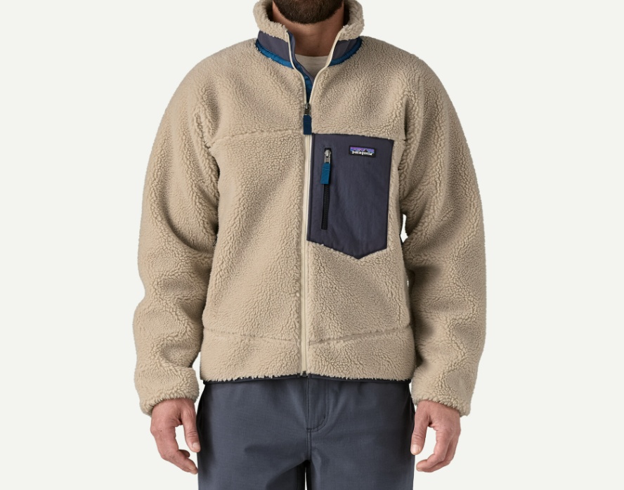 Patagonia Classic Retro-x Fleece Jacket In Nude